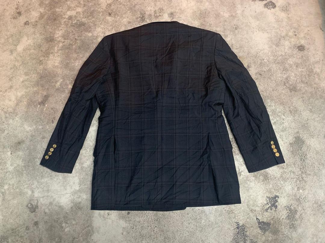Burberry Vintage Burberrys mohair&wool Blazer Size 44R - 4 Thumbnail