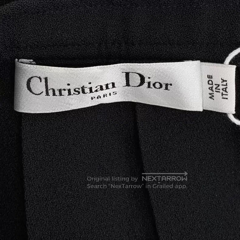 Dior Dior Black logo buckle pleated skirt short skirt Size 25" / US 0 / IT 36 - 5 Thumbnail