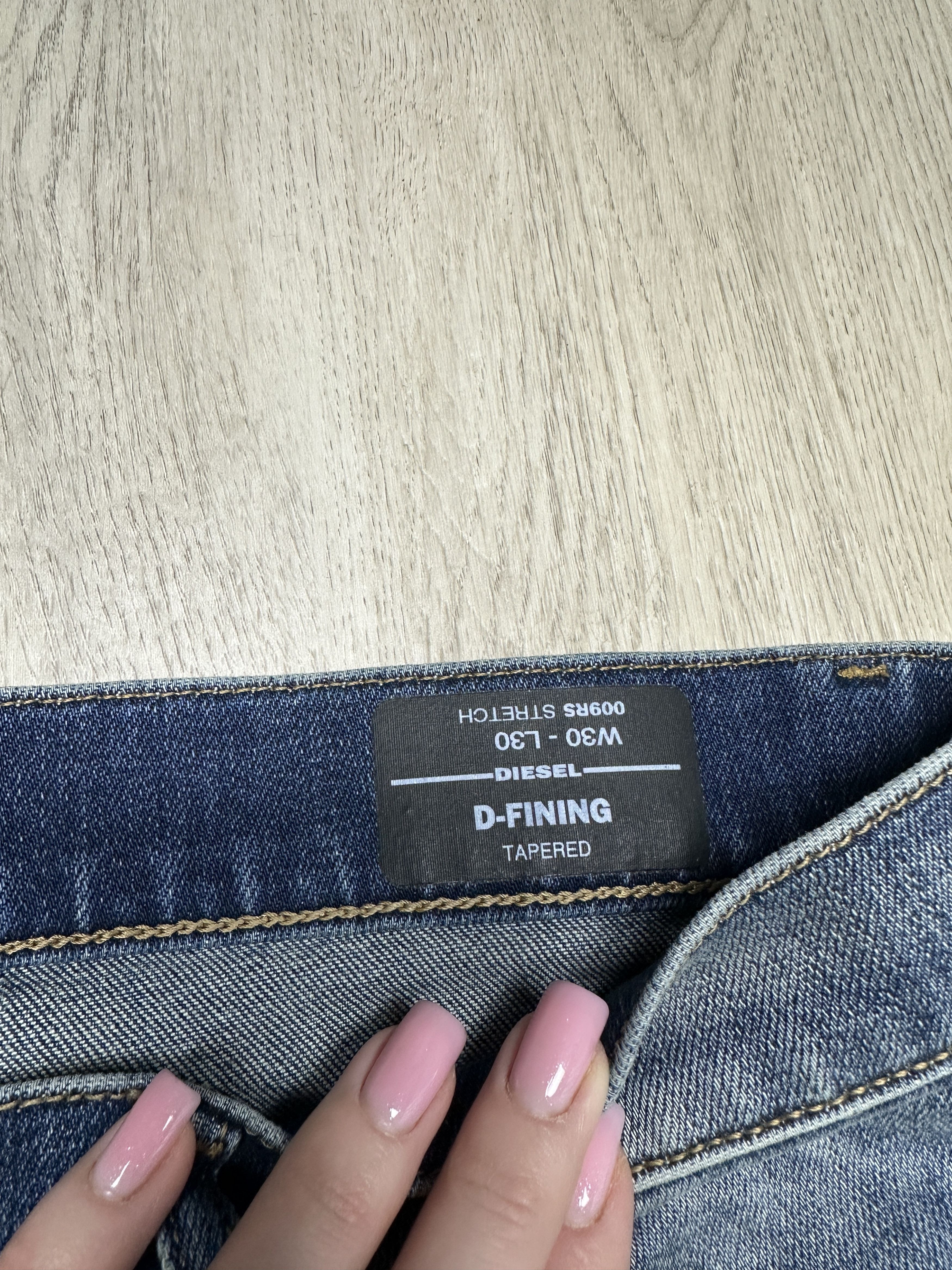 Diesel Diesel D-Fining Mens Denim Pants Jeans Size US 30 / EU 46 - 4 Thumbnail