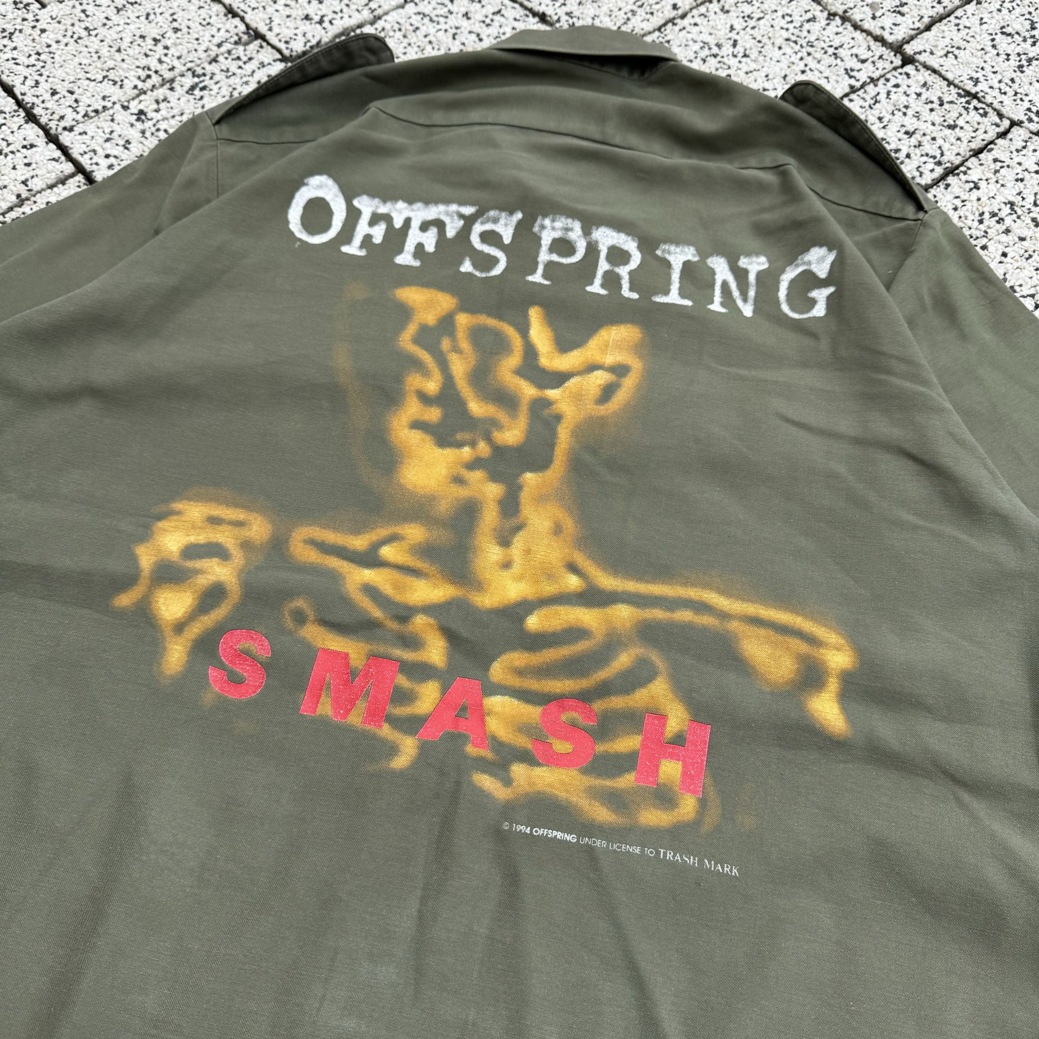 Band Tees × Vintage OFFSPRING SMASH 1994 RARE BAND SHIRT BUTTON UP Size US XL / EU 56 / 4 - 3 Thumbnail