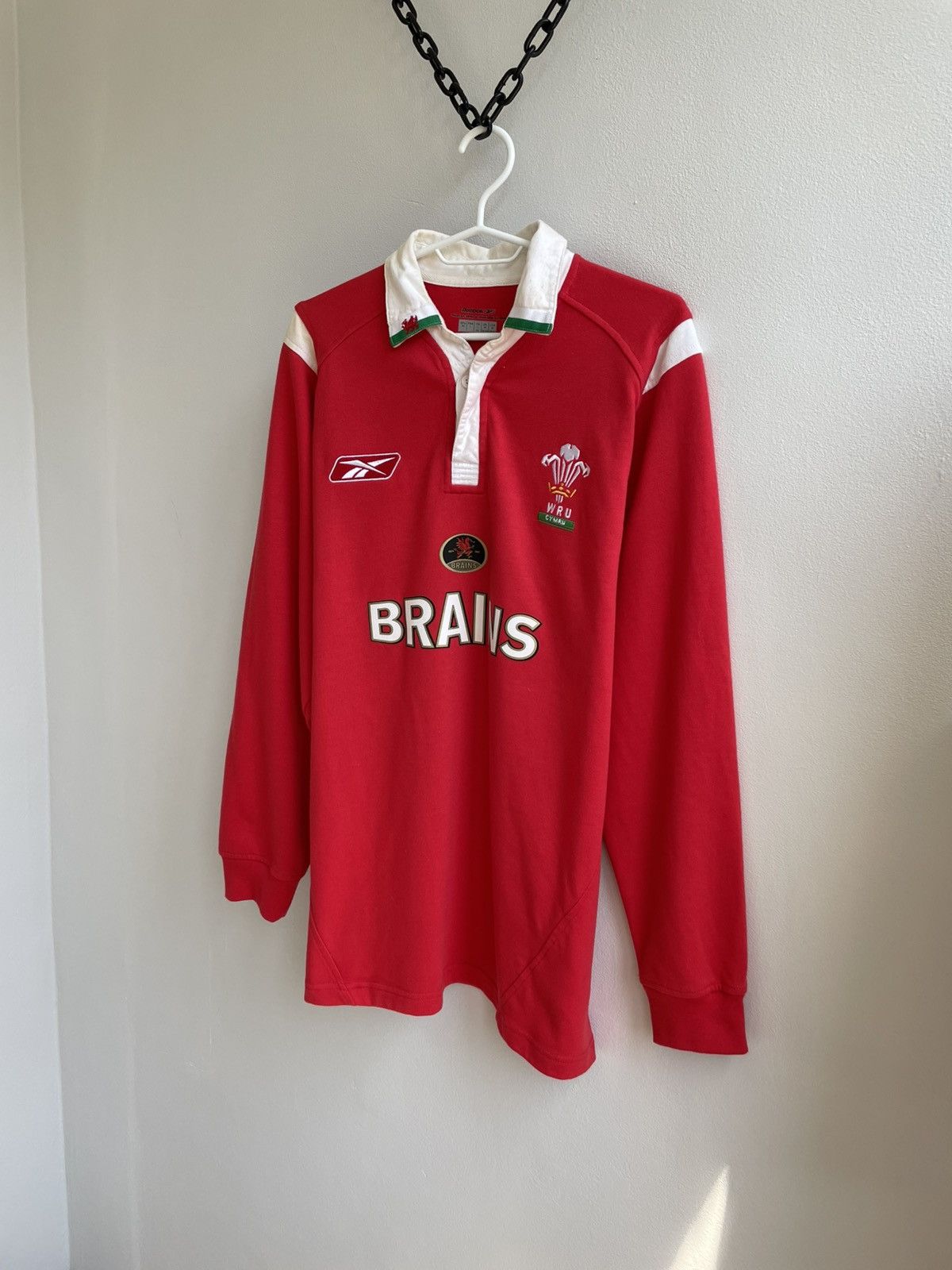 Other Wales Rugby 2004 2006 Shirt Reebok Welsh Home Vintage Jersey Size US L / EU 52-54 / 3 - 2 Thumbnail