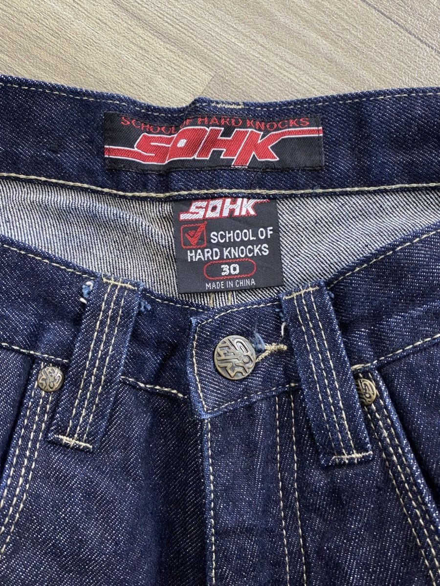 JNCO 2000s JNCO SOHK School of Hard Knocks Baggy Jeans Y2K Size US 30 / EU 46 - 9 Thumbnail