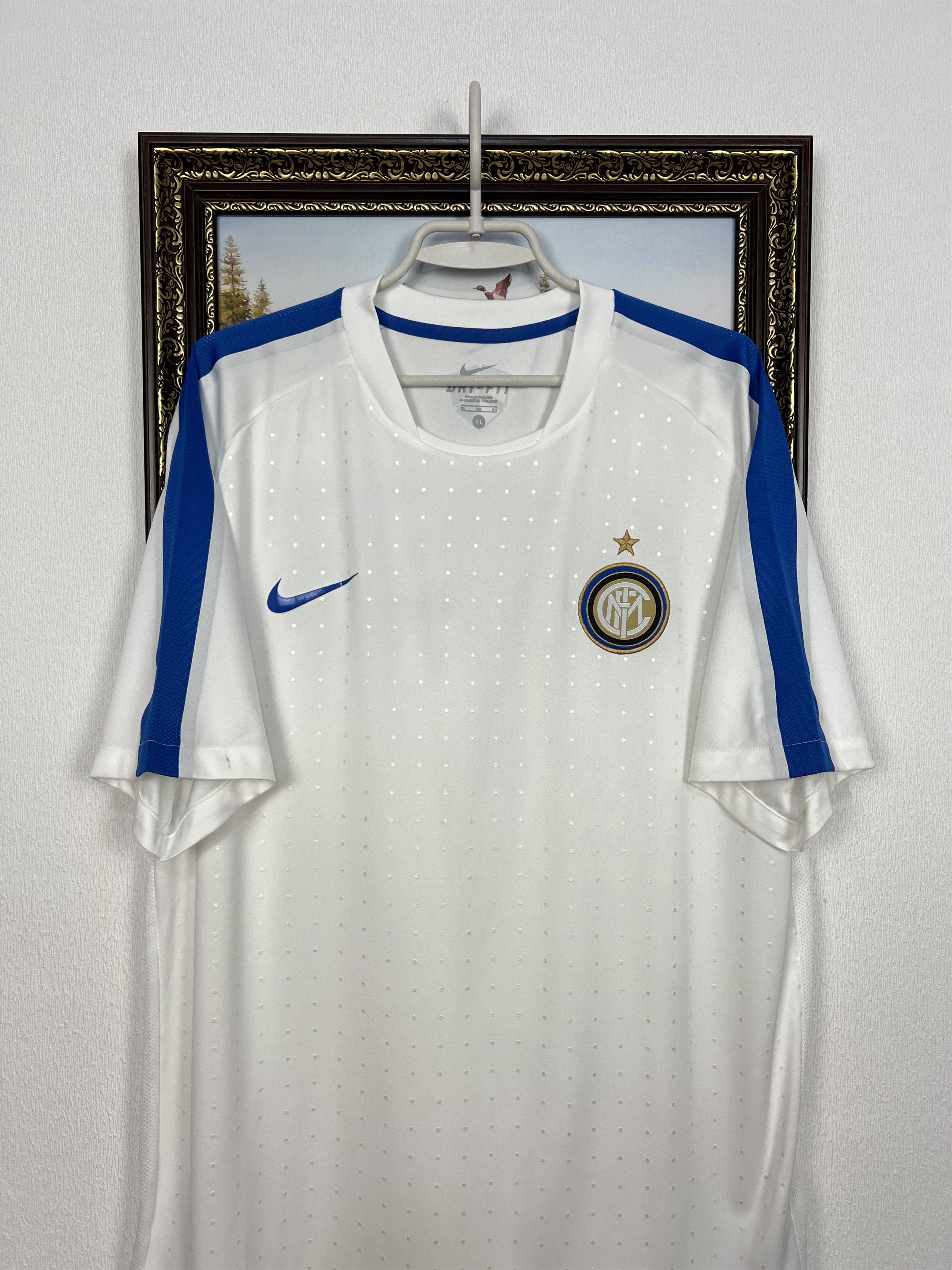 Nike Nike Inter Milan Football Shirt Train Soccer Shirt Maglia Size US XL / EU 56 / 4 - 2 Thumbnail
