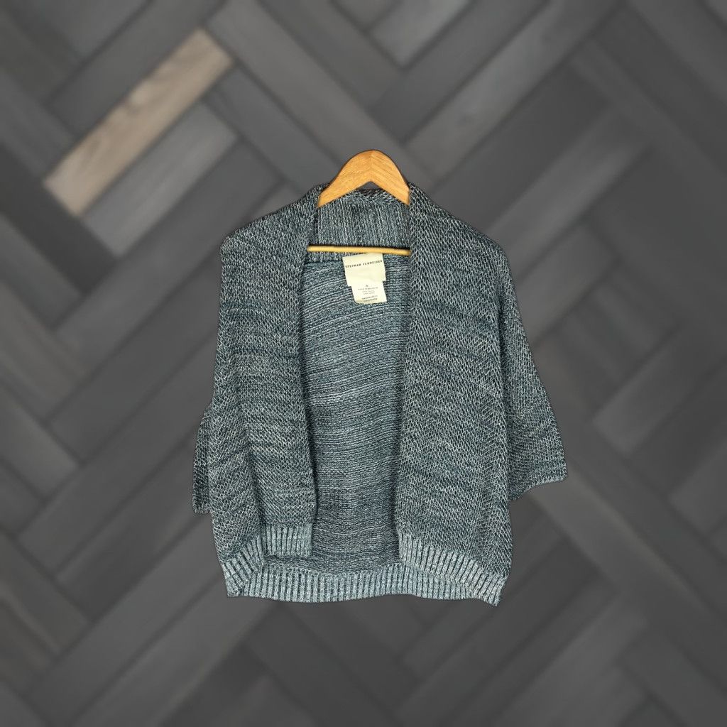 Stephan Schneider Stephan Schneider Cardigan Blue Nylon Unisex Size 3 Sweater Size US S / EU 44-46 / 1 - 1 Thumbnail