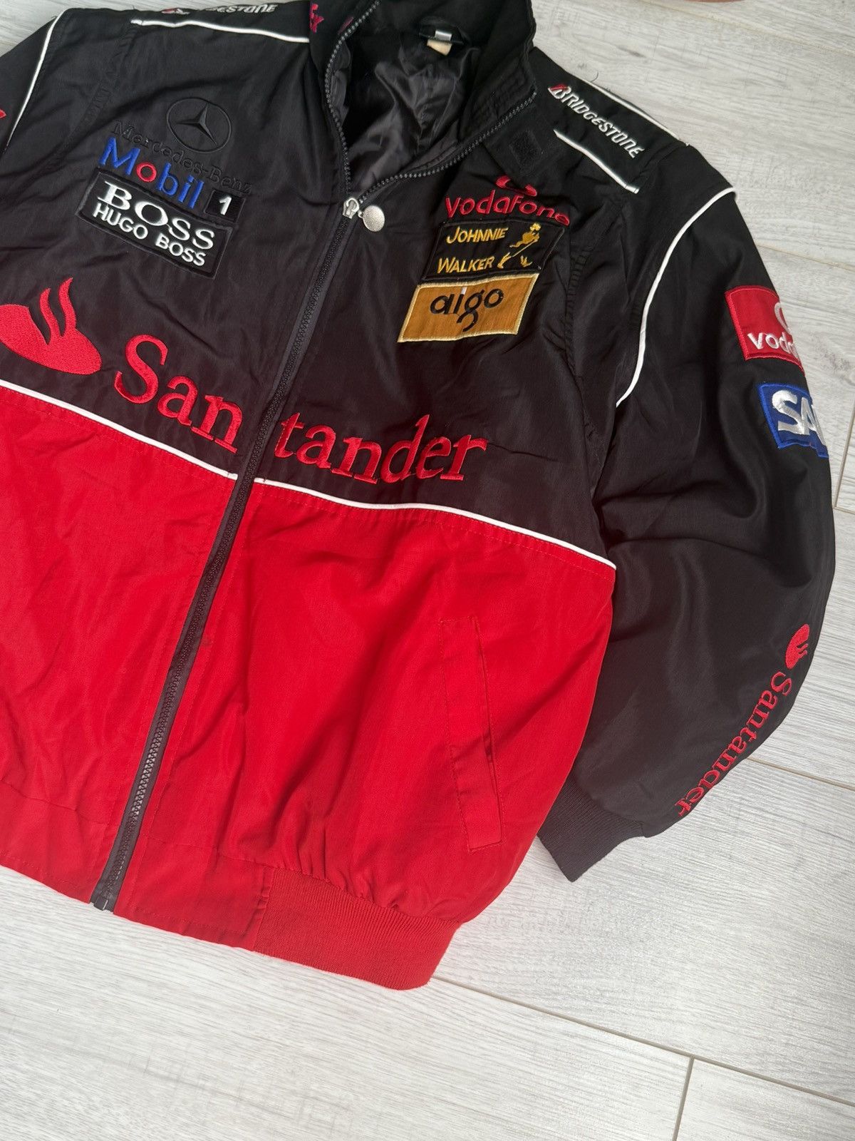 Mercedes-Benz × Vintage Vintage Jacket Mercedes-Benz hype Santander McLaren Size US L / EU 52-54 / 3 - 2 Thumbnail