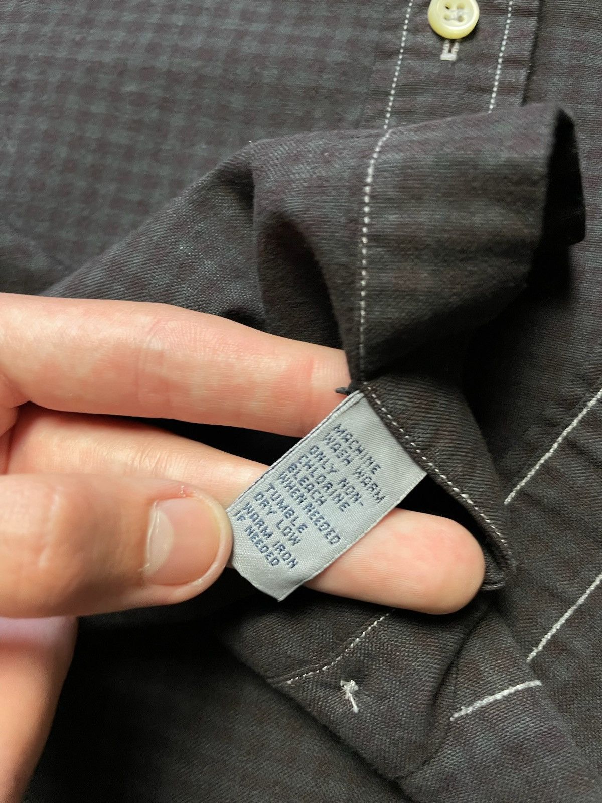 Polo Ralph Lauren × Vintage Vintage polo Ralph Lauren plaid shirt size L Size US L / EU 52-54 / 3 - 4 Thumbnail