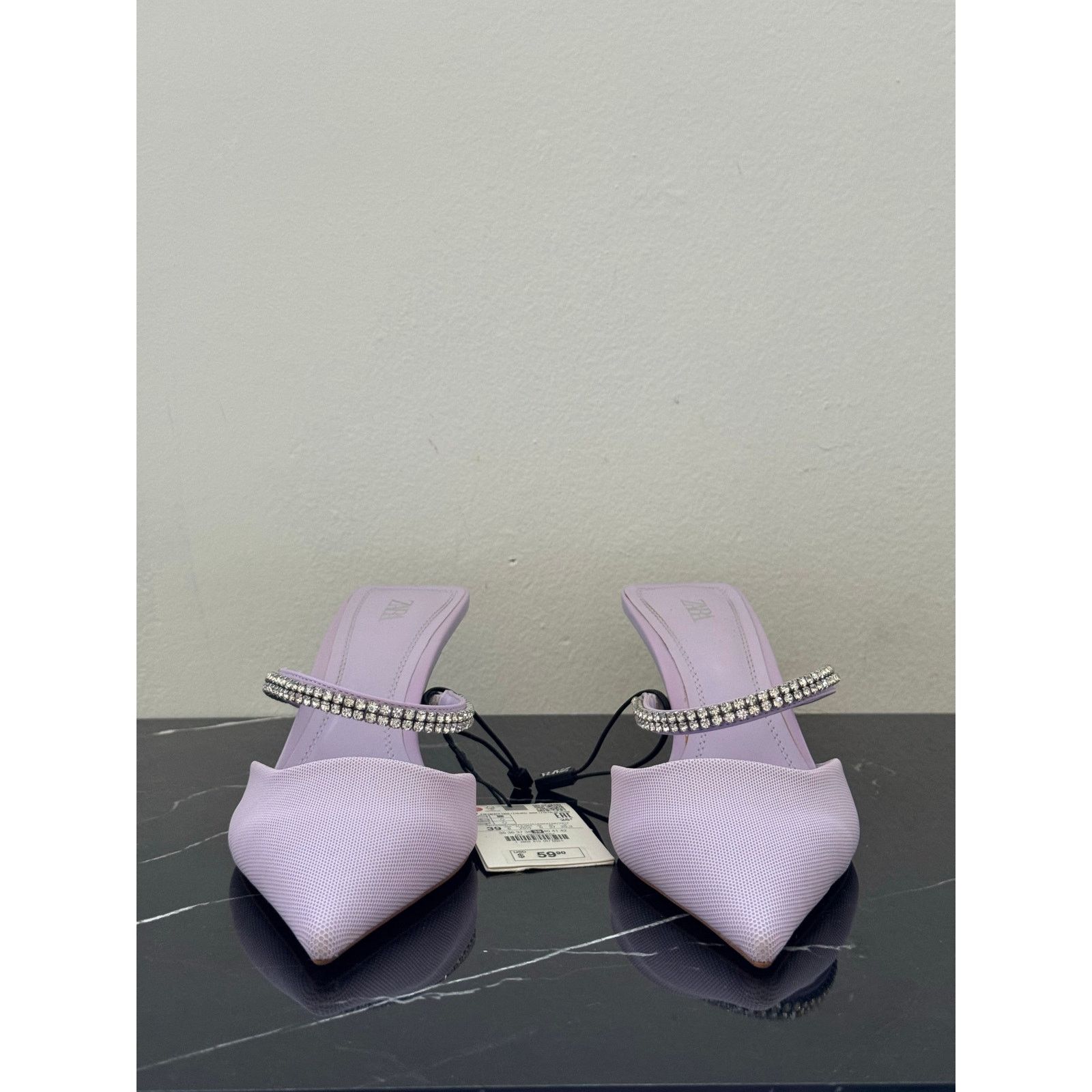 Zara Zara Pointed-Toe Kitten Heel Size US 9 / IT 39 - 1 Thumbnail