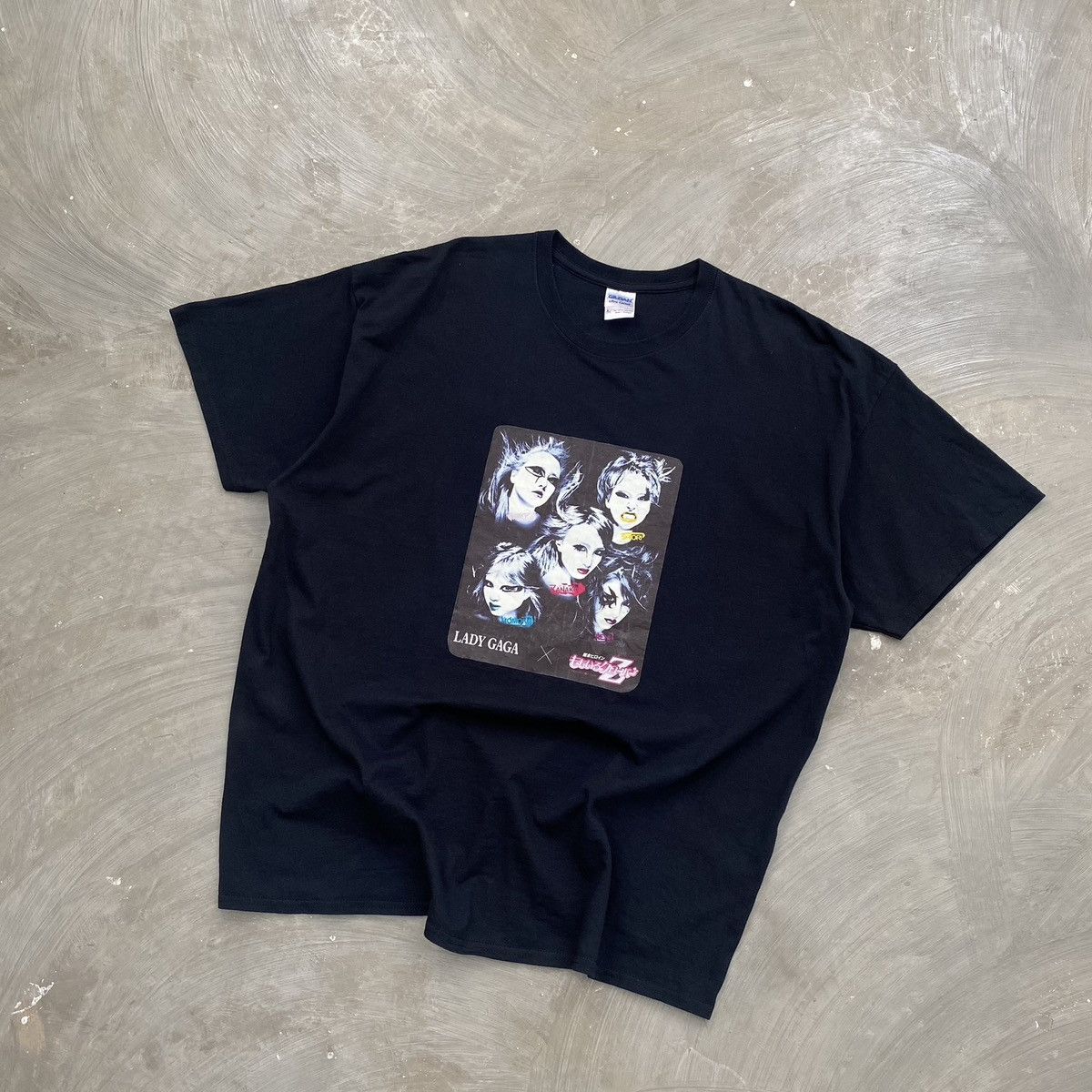 image of Band Tees x Vintage Lady Gaga X Momoiro Clover Z in Black, Men's (Size 2XL)