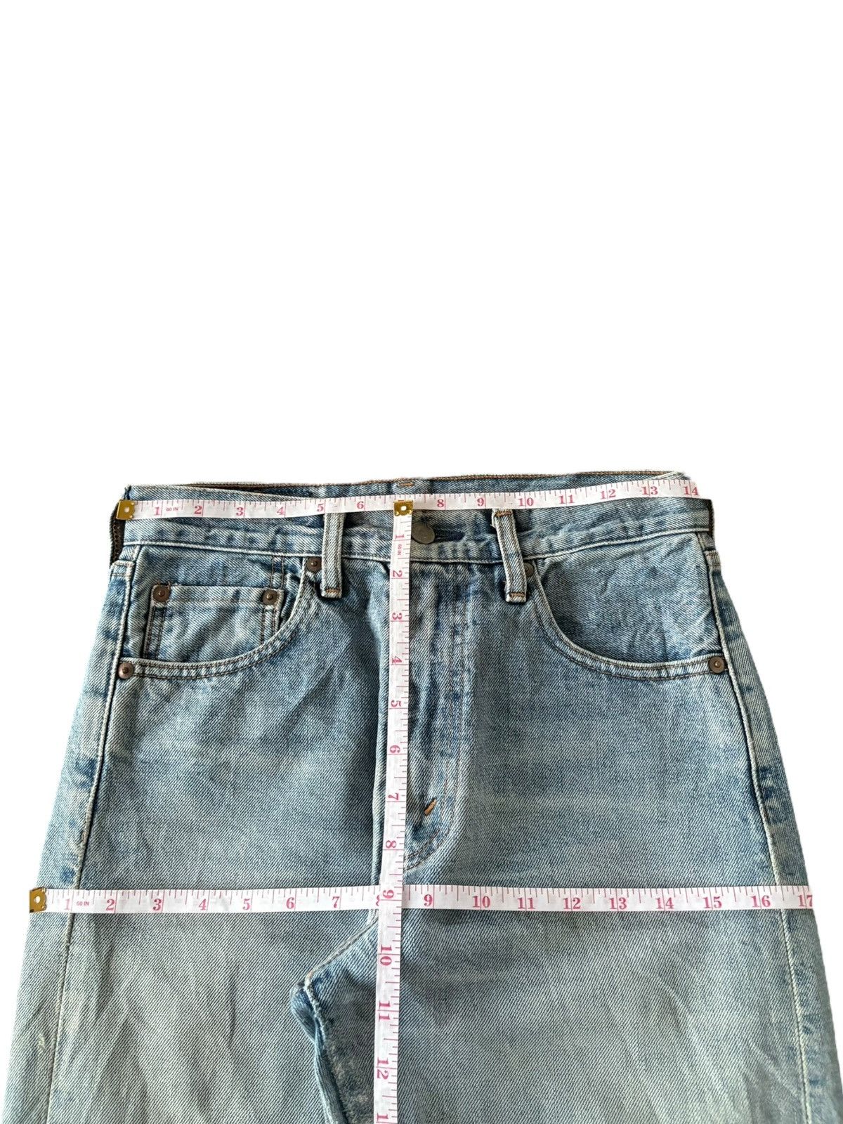 Levi's Vintage 90s Levis 502 Big E Selvedge Faded Wash Loose Jeans Size US 28 / EU 44 - 8 Thumbnail