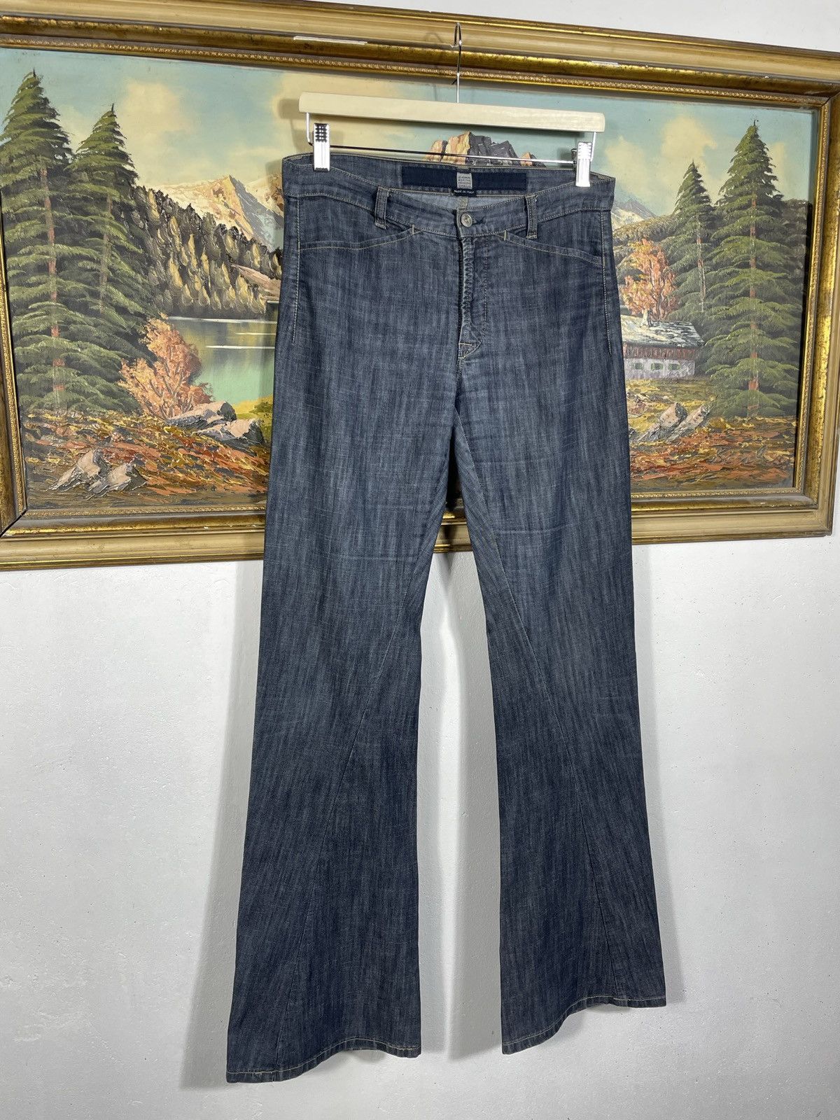 Marithe + Francois Girbaud × Vintage Marithe Francois Girbaud Vintage Y2k Bootcut Flare Jeans Size US 29 - 2 Thumbnail