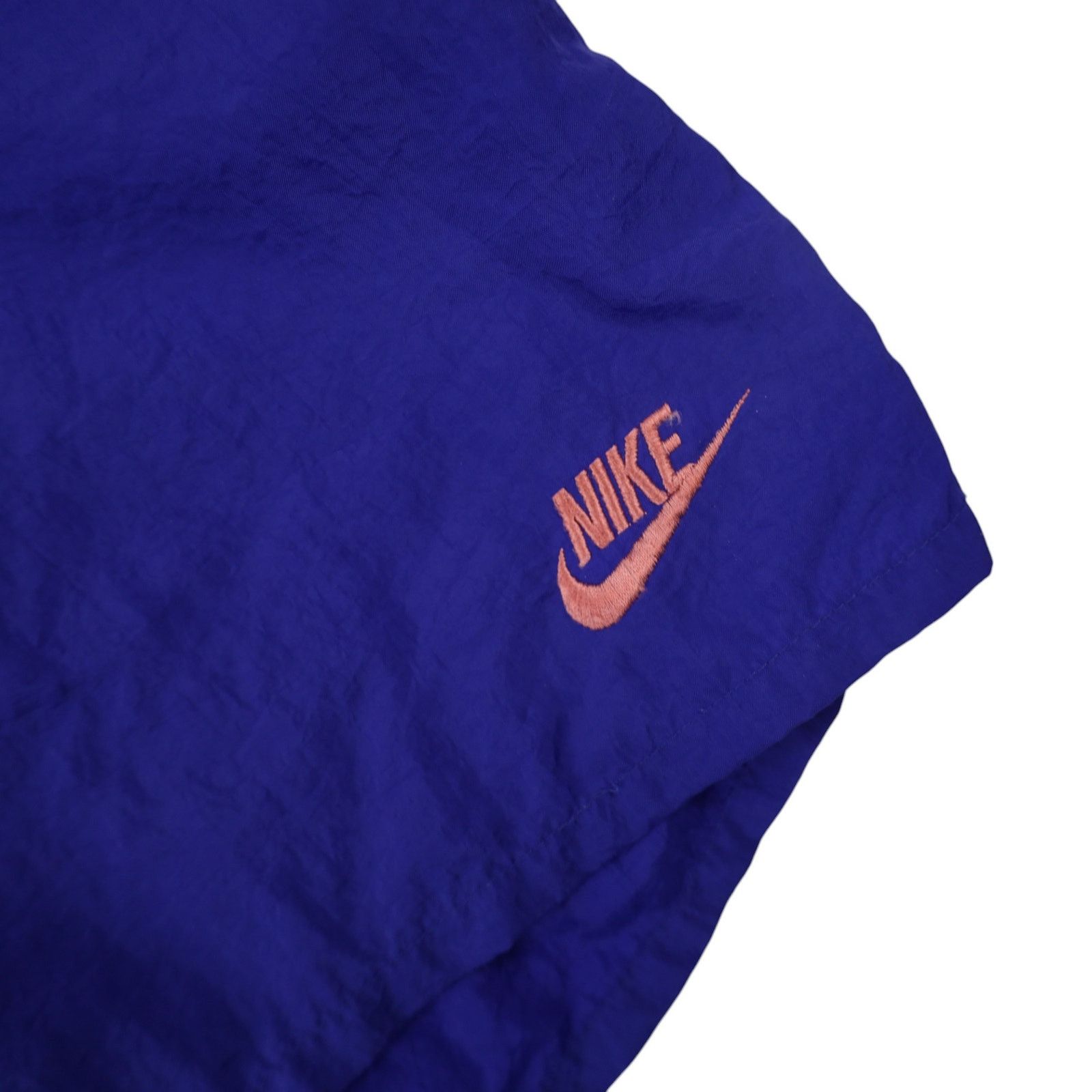 Nike × Vintage VTG 90s Nike Big Spellout Swim Trunks. Features 90s gray tag Size US 36 / EU 52 - 4 Thumbnail