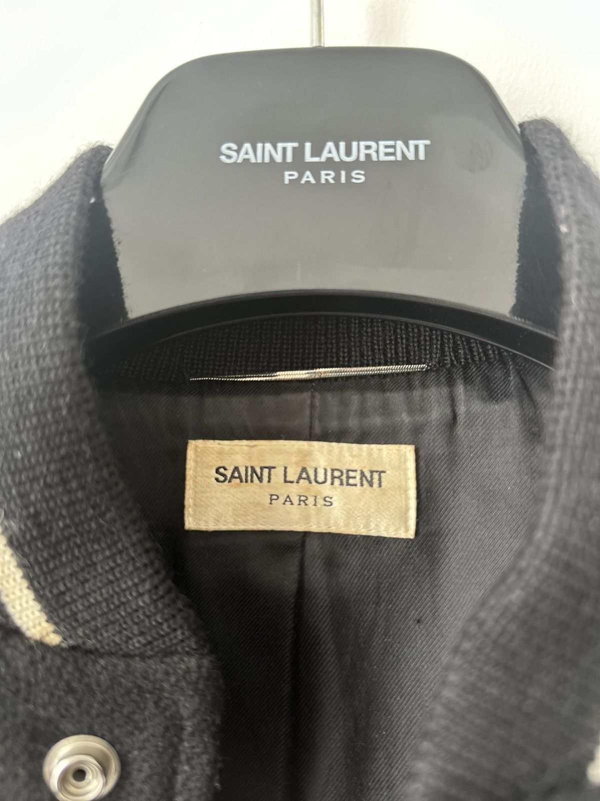 Saint Laurent Paris Saint laurent paris Teddy Jacket 44 Size US S / EU 44-46 / 1 - 3 Thumbnail