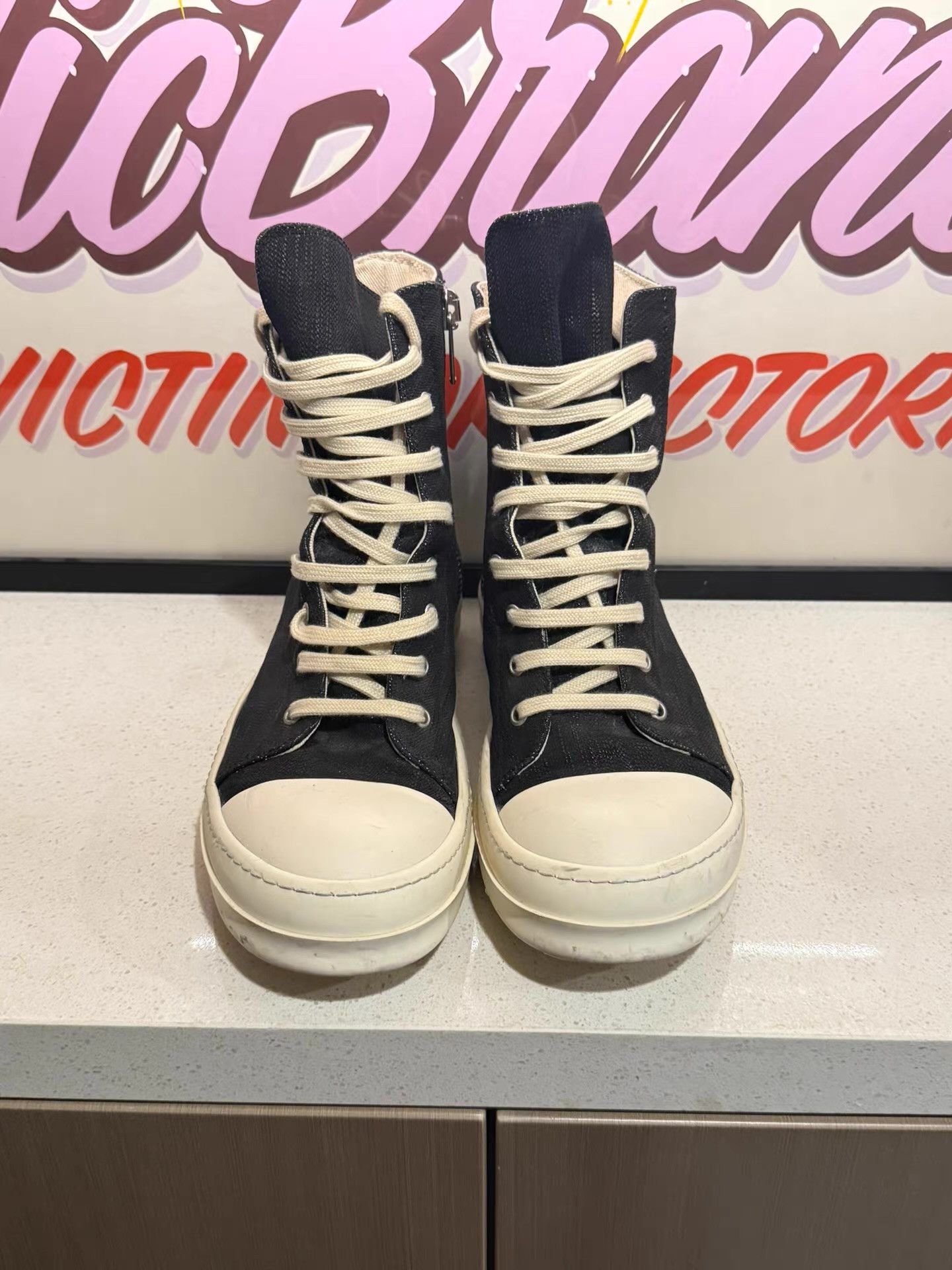 Rick Owens Rick Owens DRKSHDW high-top sneakers Ｑ20 Size US 8 / EU 41 - 2 Thumbnail