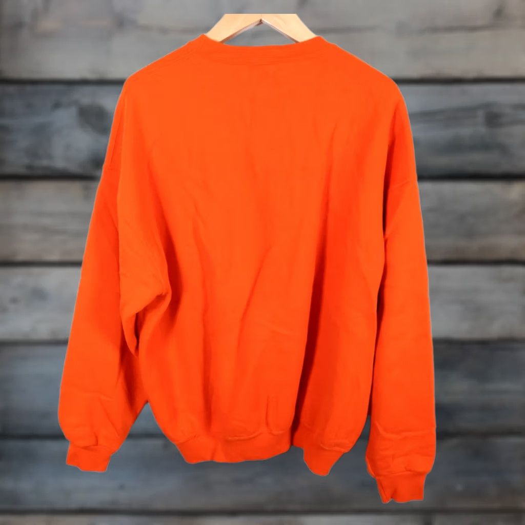 Russell Athletic VINTAGE Russell Athletic Sweatshirt Men 2XL Orange Crewneck Solid 50/50 Y2K Size US XXL / EU 58 / 5 - 1 Thumbnail