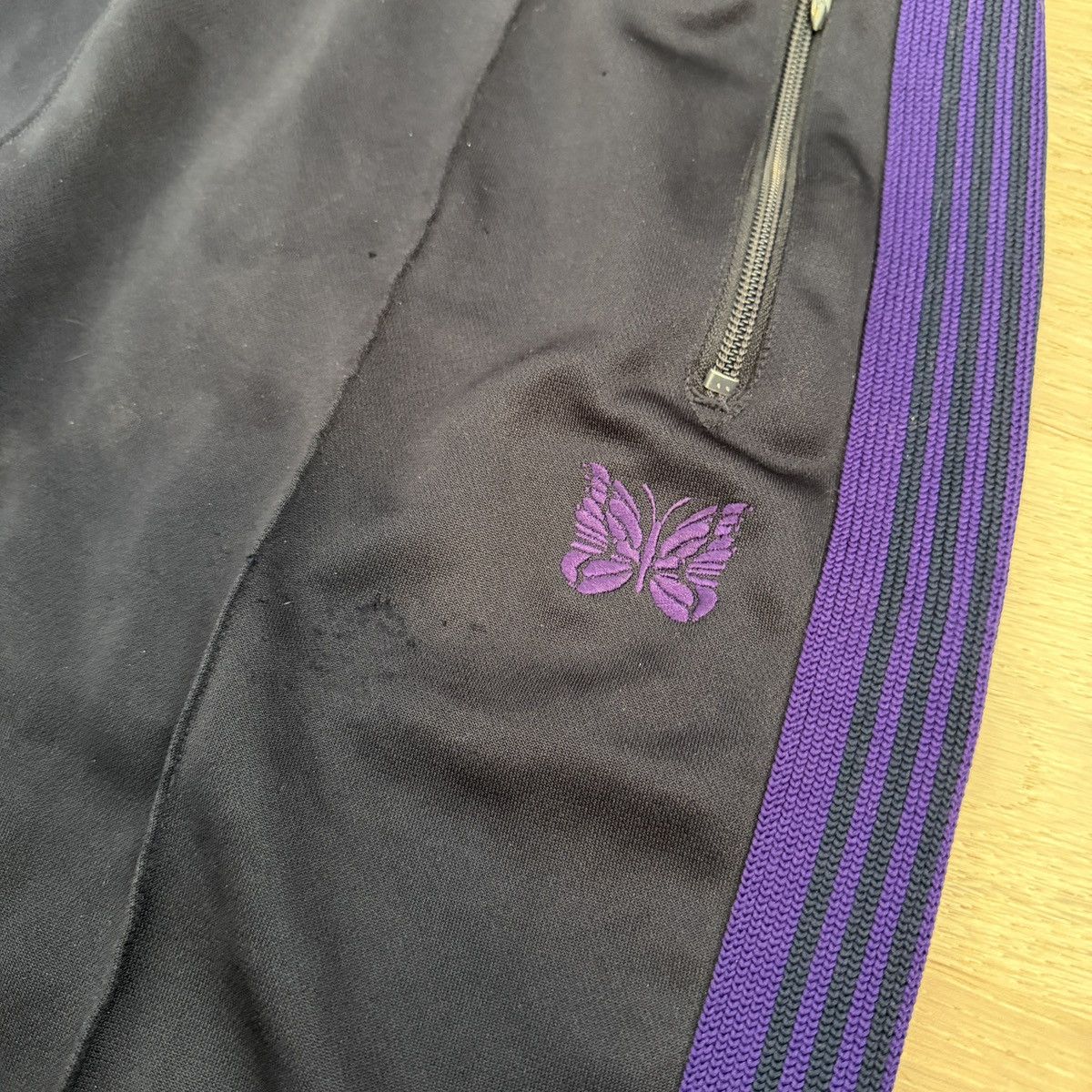Needles Needles Track Pants Navy/Purple XL Size US 36 / EU 52 - 4 Thumbnail