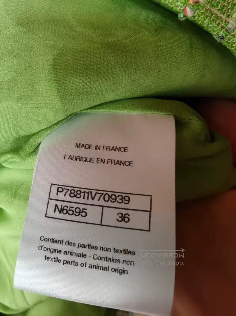 Chanel Chanel Green coat Size XS / US 0-2 / IT 36-38 - 5 Thumbnail