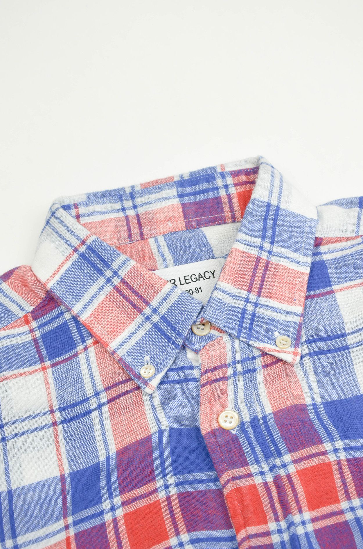 Our Legacy Our Legacy 1980-81 Madras Plaid Shirt – Size M (Portugal) Size US M / EU 48-50 / 2 - 6 Thumbnail