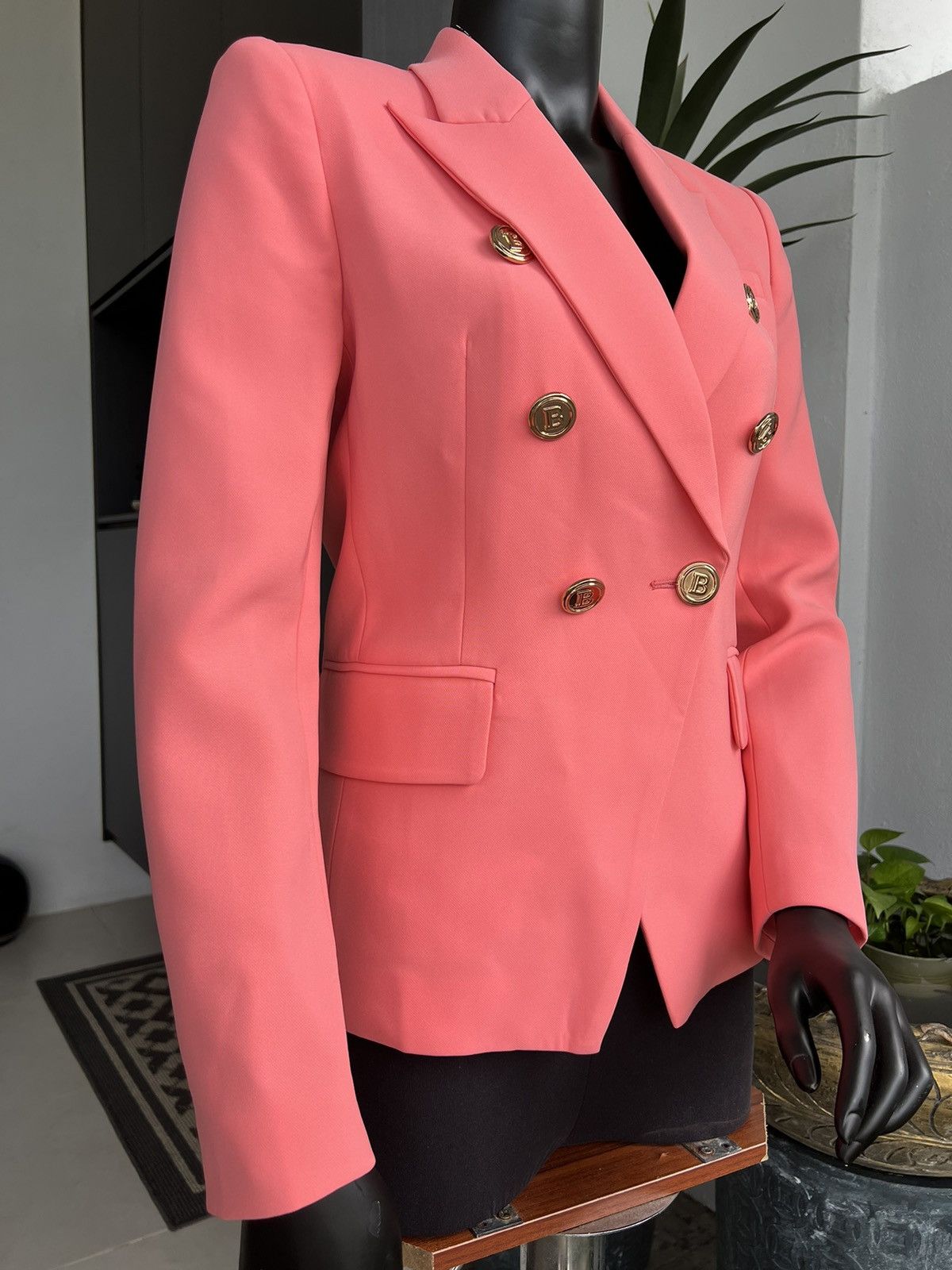 Other Hot Pink Double Breasted Blazer Size L / US 10 / IT 46 - 3 Thumbnail