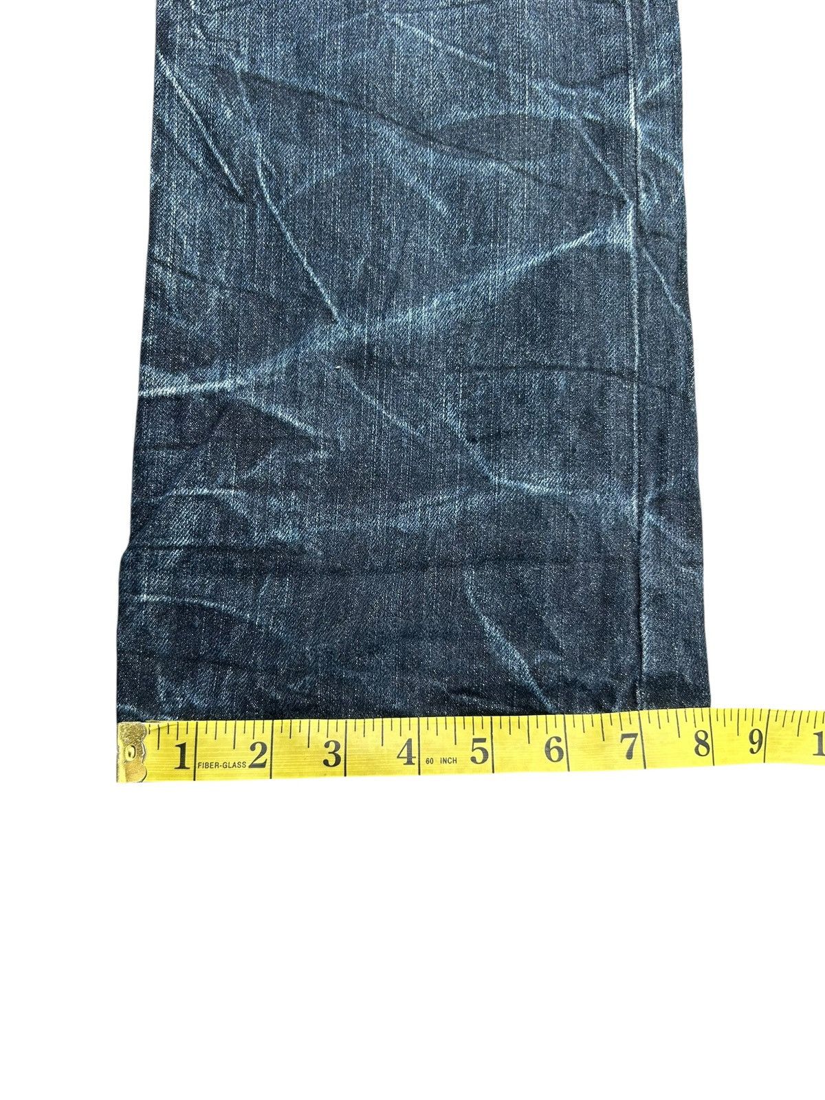 If Six Was Nine SKULL BONES WILD LIFE JAPANESE PUNK BONDAGE DENIM JEANS ☠️ Size US 31 - 14 Thumbnail
