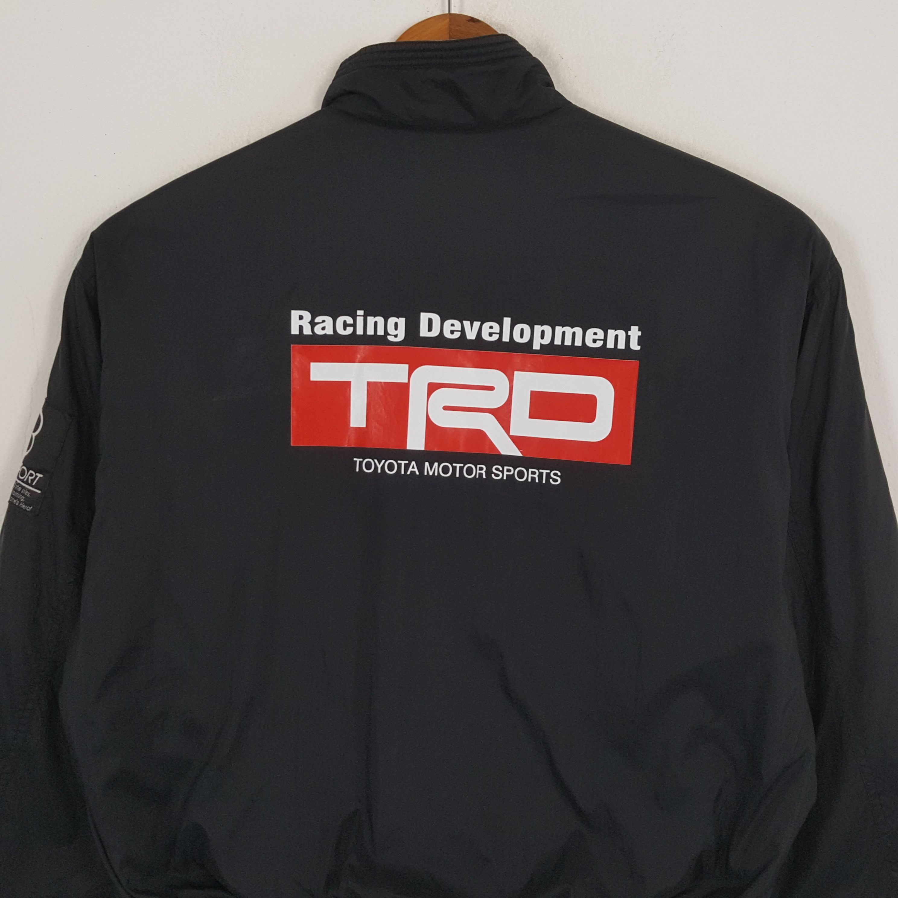 Japanese Brand × Vintage Vintage BRIDGESTONE TRD TOYOTA MOTORSPORTS Japanese Jacket Size US XL / EU 56 / 4 - 2 Thumbnail