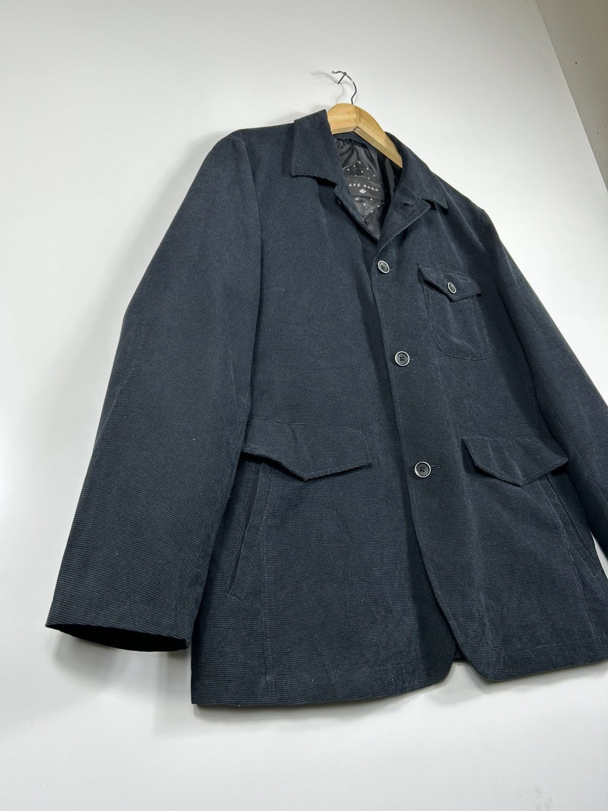 Japanese Brand × Vintage 🔥Cafe Soho Button Shirt Jacket Size US L / EU 52-54 / 3 - 2 Thumbnail