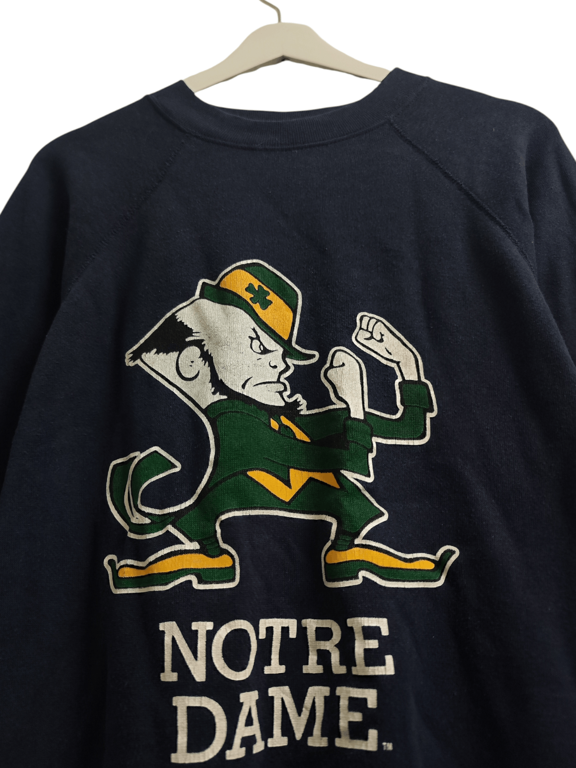 NCAA Vintage 80s Notre Dame Fighting Irish Size US L / EU 52-54 / 3 - 2 Thumbnail