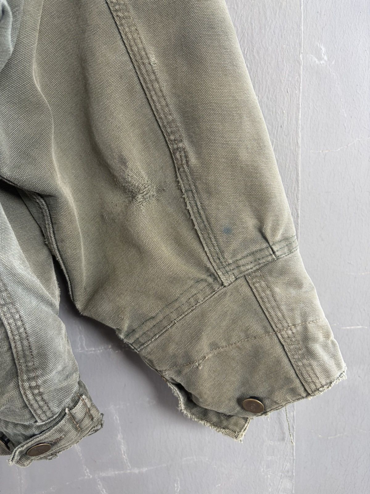 Carhartt Vintage 90s Carhartt Chore Aztec Pile Lined Jacket JP1066 Size US M / EU 48-50 / 2 - 9 Thumbnail