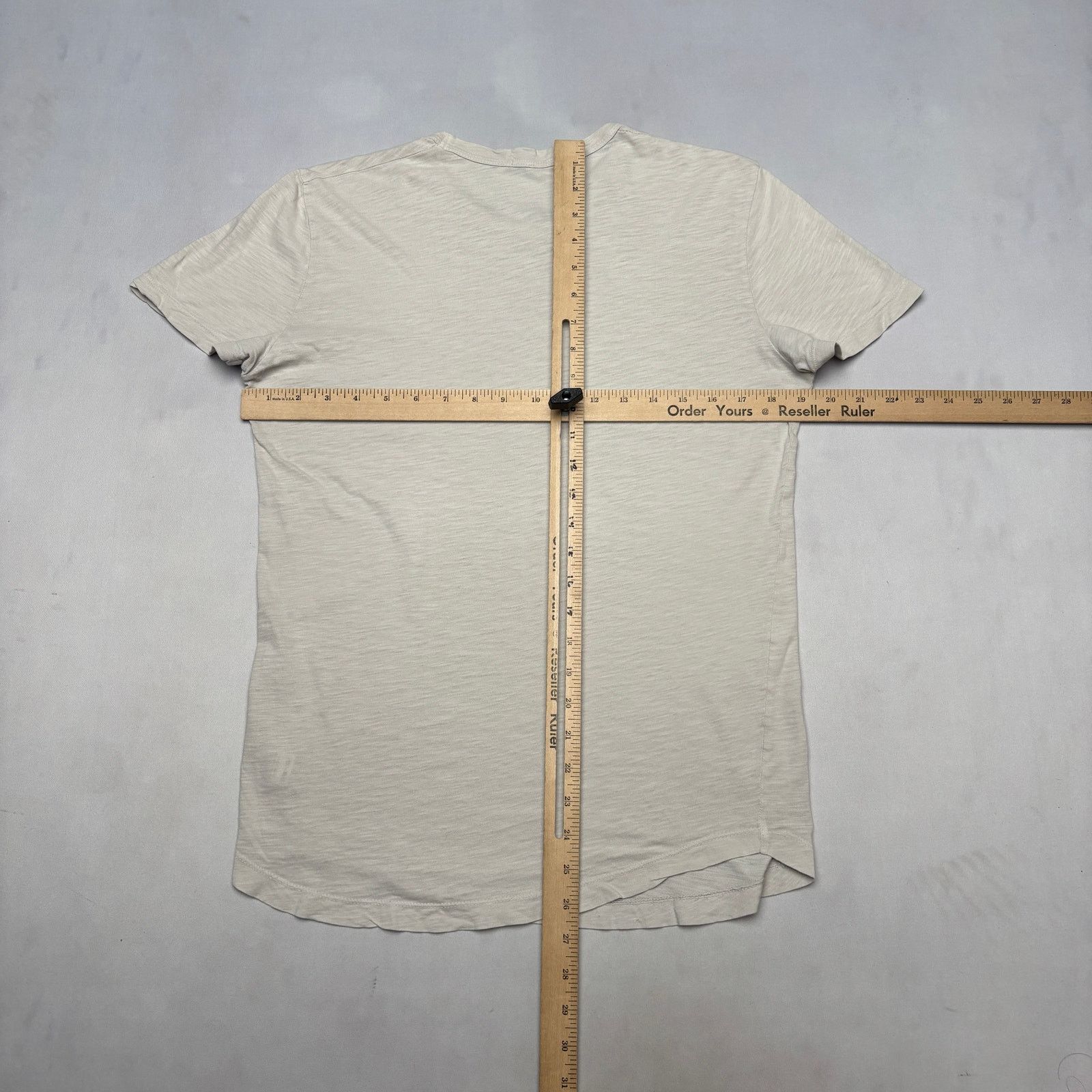 Buck Mason Buck Mason Slub Curved Hem T Shirt Men's XS Americana Size US XS / EU 42 / 0 - 3 Thumbnail