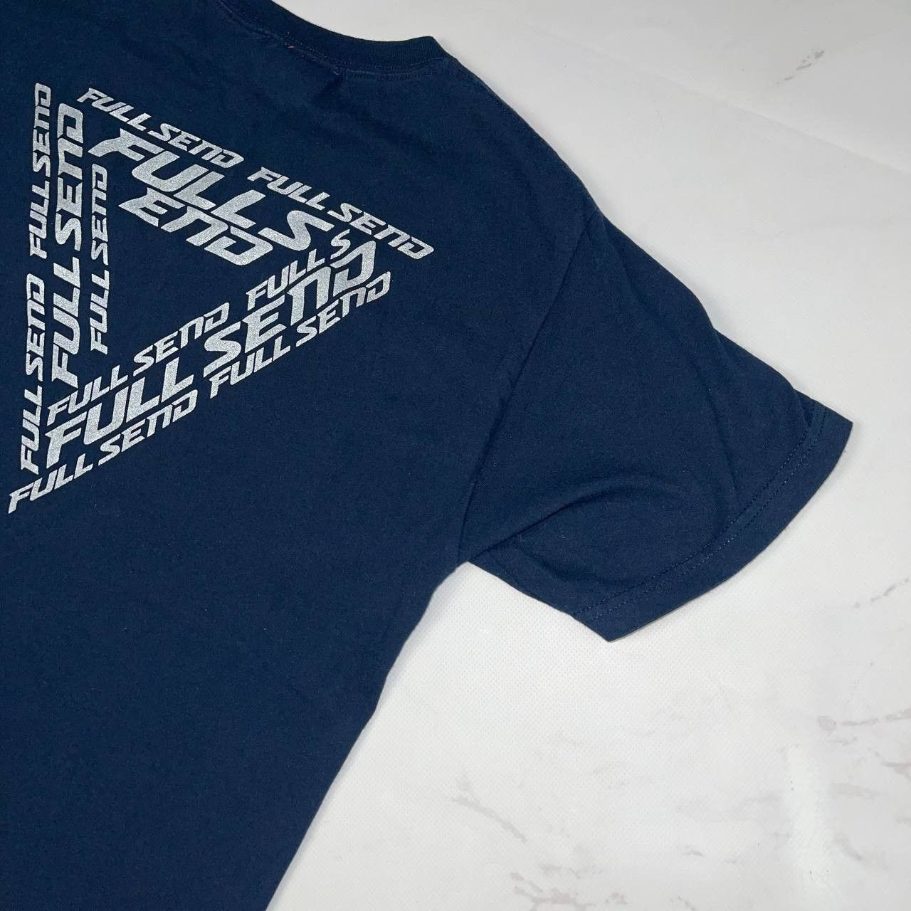 Vintage Full Send Nelk Boys Pyramid Logo T Shirt Sz M Rare Deadstock Size US M / EU 48-50 / 2 - 13 Thumbnail
