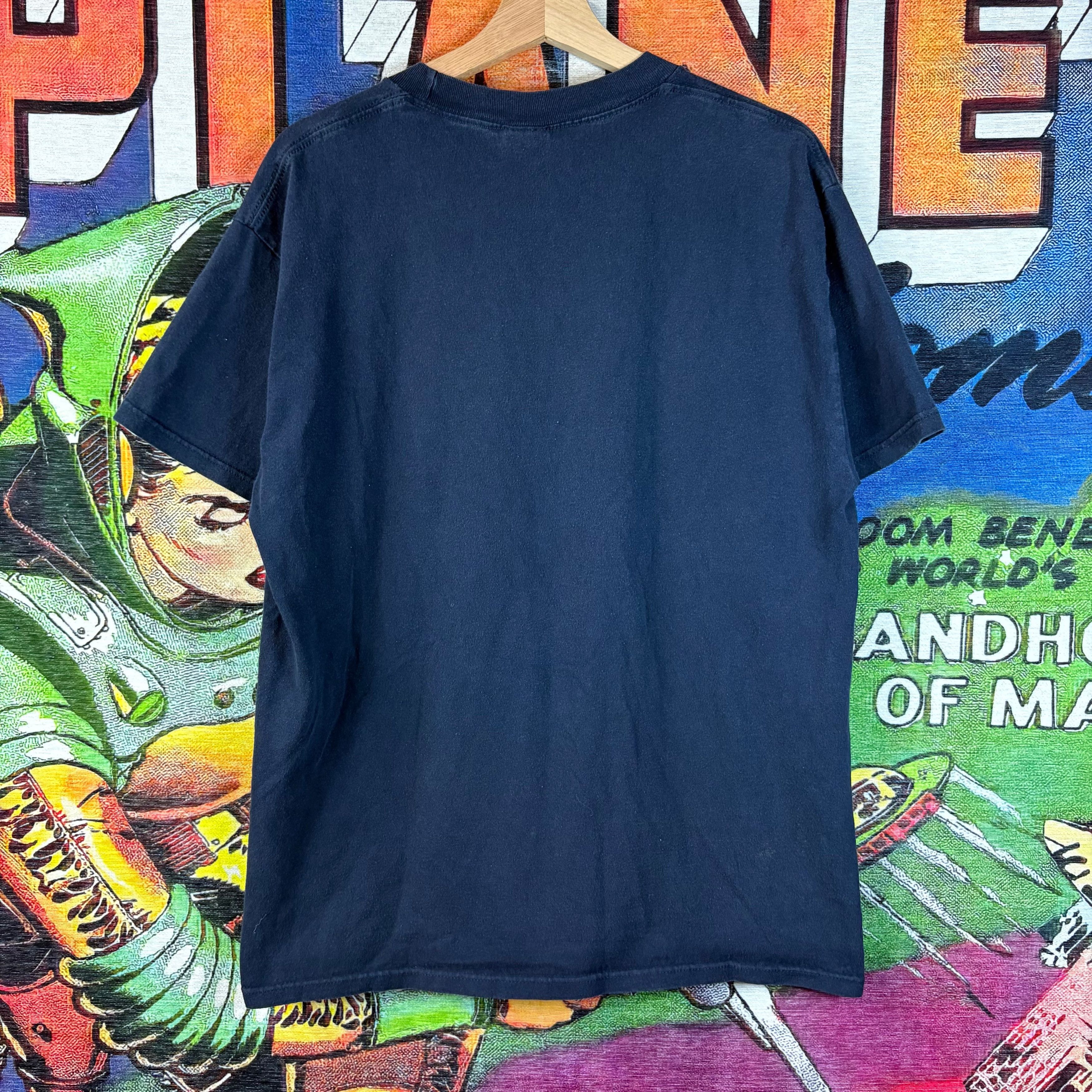 Vintage Y2K "It's all fun & games until the cops show up." Tee Size Size US L / EU 52-54 / 3 - 3 Thumbnail