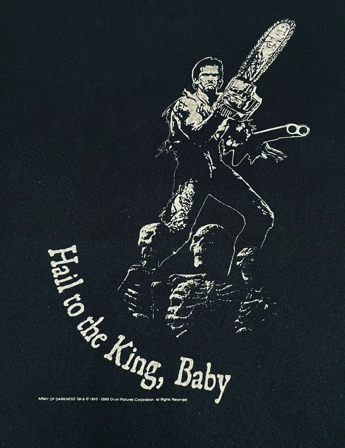 Vintage Rare Vintage Movie Horror Army Of Darkness T-shirt 2005s Size US L / EU 52-54 / 3 - 3 Thumbnail