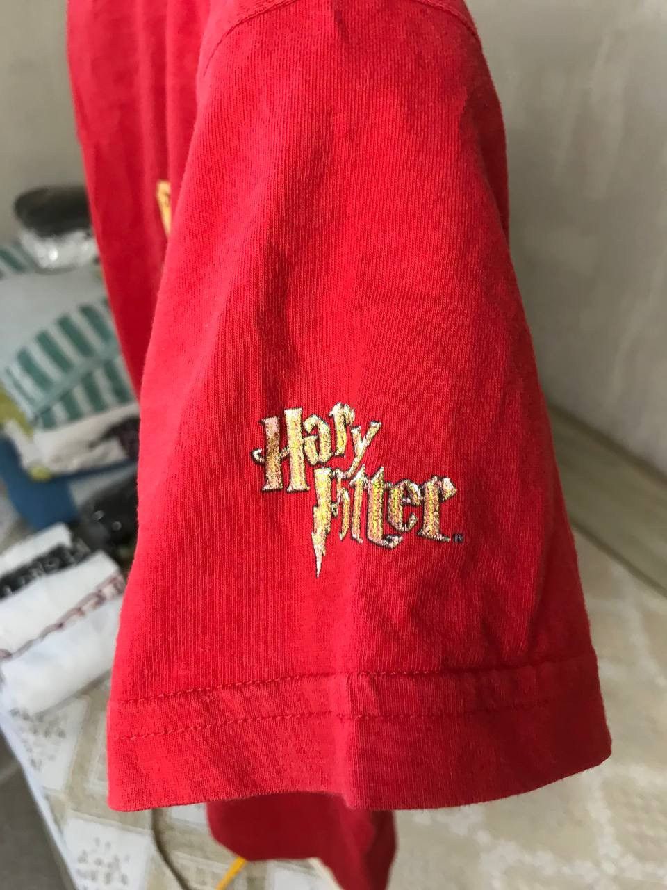 Warner Bros 🔥 2001 Harry Potter Gryffindor Hogwarts School RARE T Shirt Size US XS / EU 42 / 0 - 8 Thumbnail