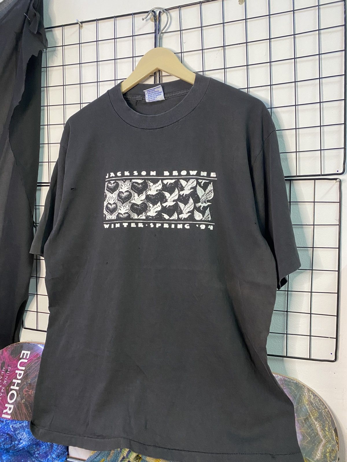 Band Tees Vintage 1994 Jackson Browne Winter Spring Tour Size US L / EU 52-54 / 3 - 1 Thumbnail