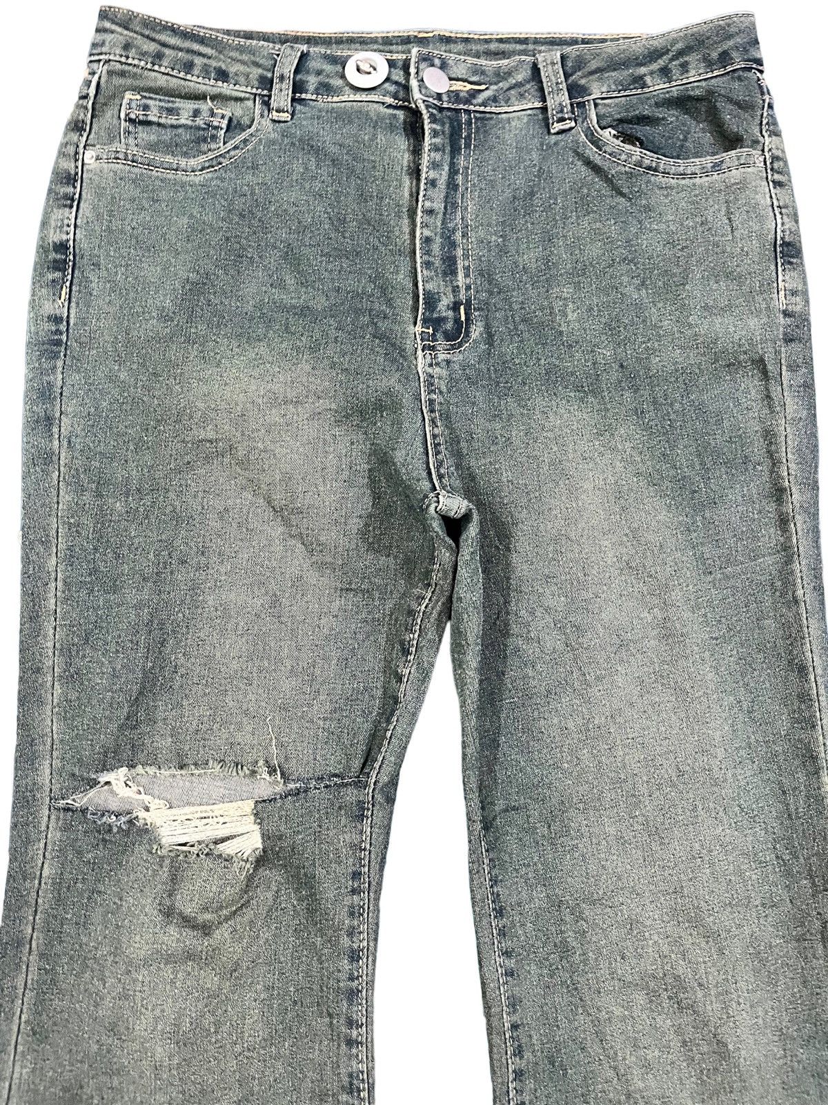 7 Days Active × Vintage Vintage Japanese Brand Flare BootCut Denim Size US 31 - 2 Thumbnail