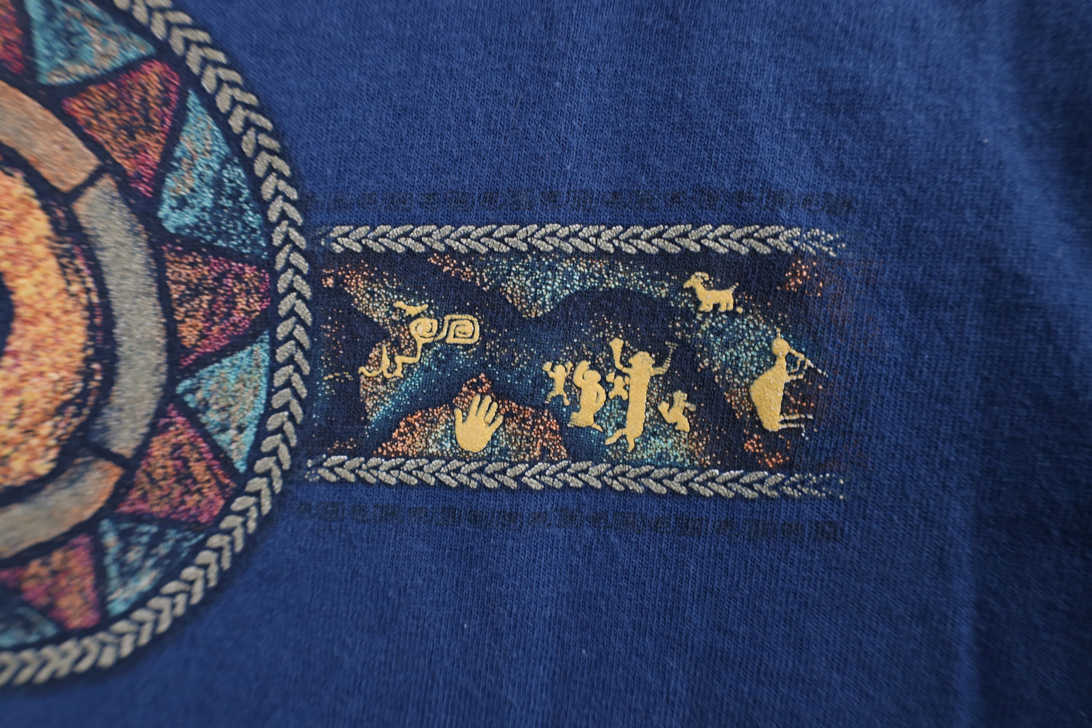 Vintage Vintage 90s Y2K Streetwear Kokopelli Short Sleeve T-Shirt Size US XL / EU 56 / 4 - 6 Thumbnail