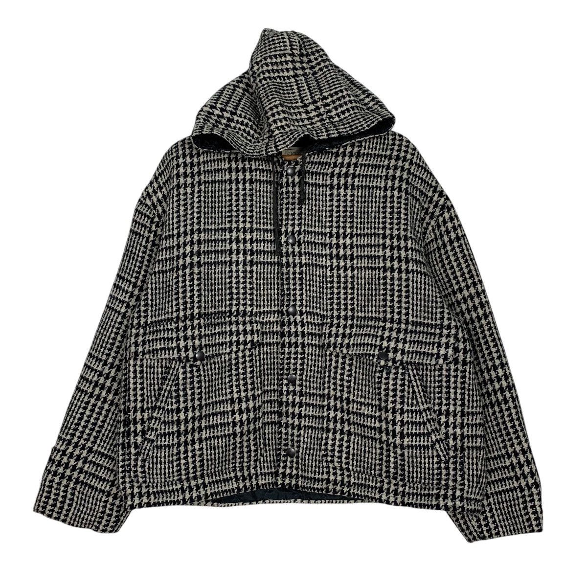 Other G Henry Herringbone Hooded Jacket Size US M / EU 48-50 / 2 - 1 Thumbnail