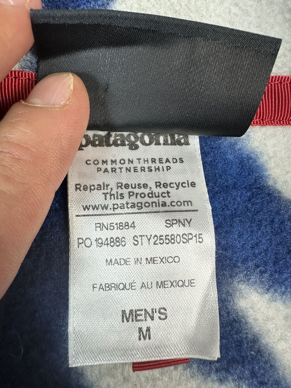 Patagonia Patagonia synchilla polar fleece Size US L / EU 52-54 / 3 - 5 Thumbnail