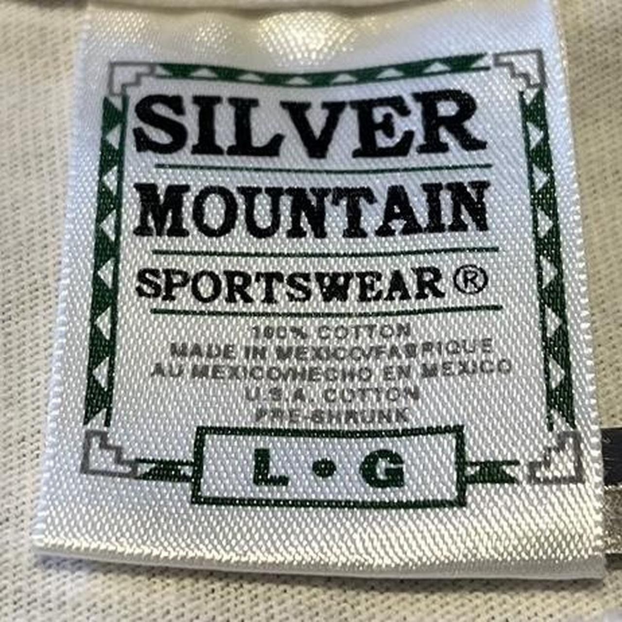 Vintage Vintage 00s Silver Mountain Retired Comedy Funny Gag Tshirt Size US L / EU 52-54 / 3 - 4 Thumbnail