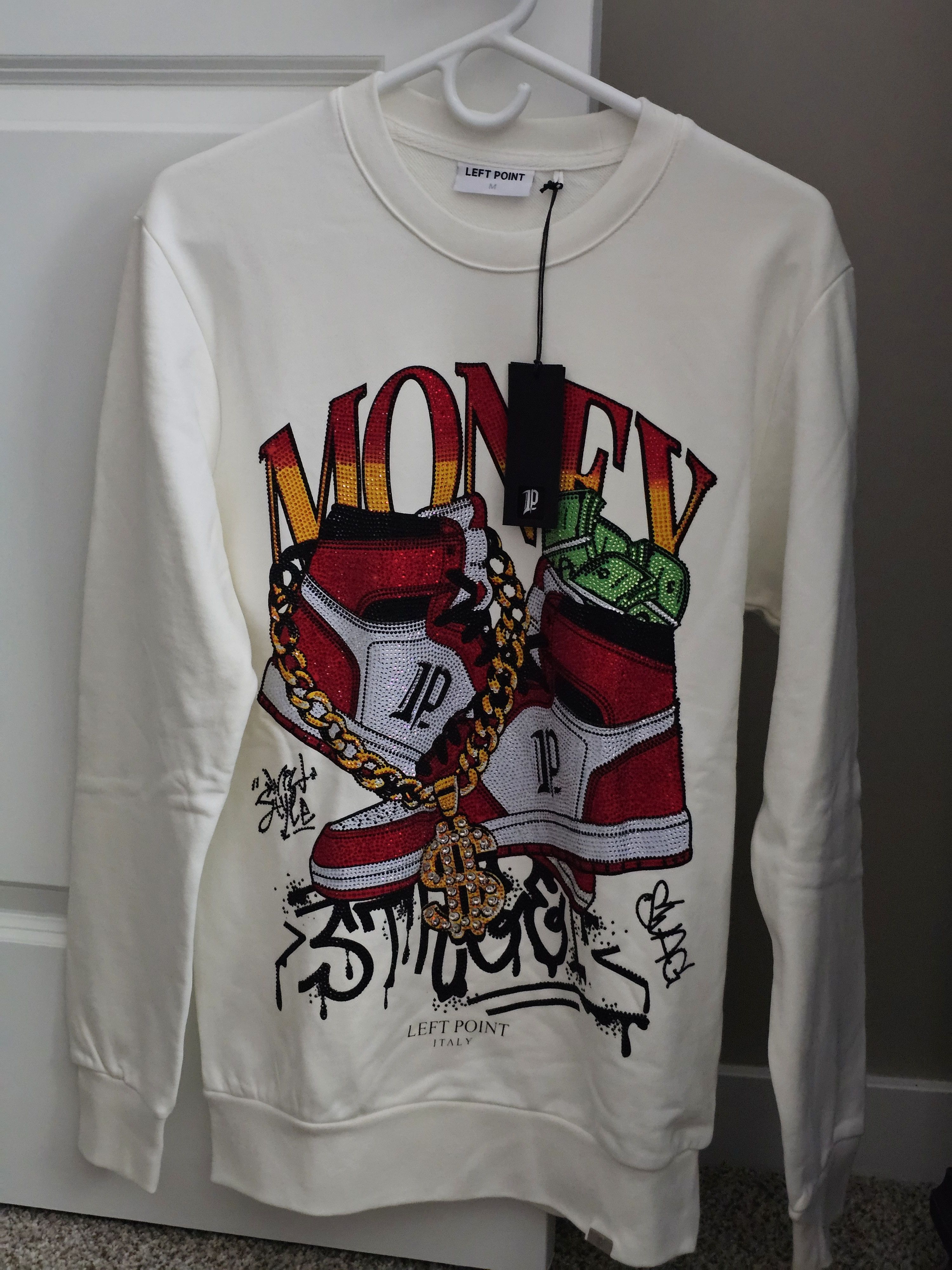 Other Left Point Graphic Crewneck Sweatshirt!Sweater Size US M / EU 48-50 / 2 - 1 Thumbnail