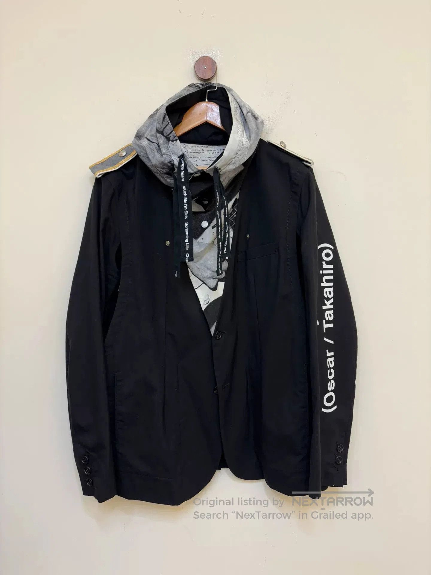 Takahiromiyashita The Soloist. The Soloist Cobain Hooded Blazer. Size US M / EU 48-50 / 2 - 2 Thumbnail