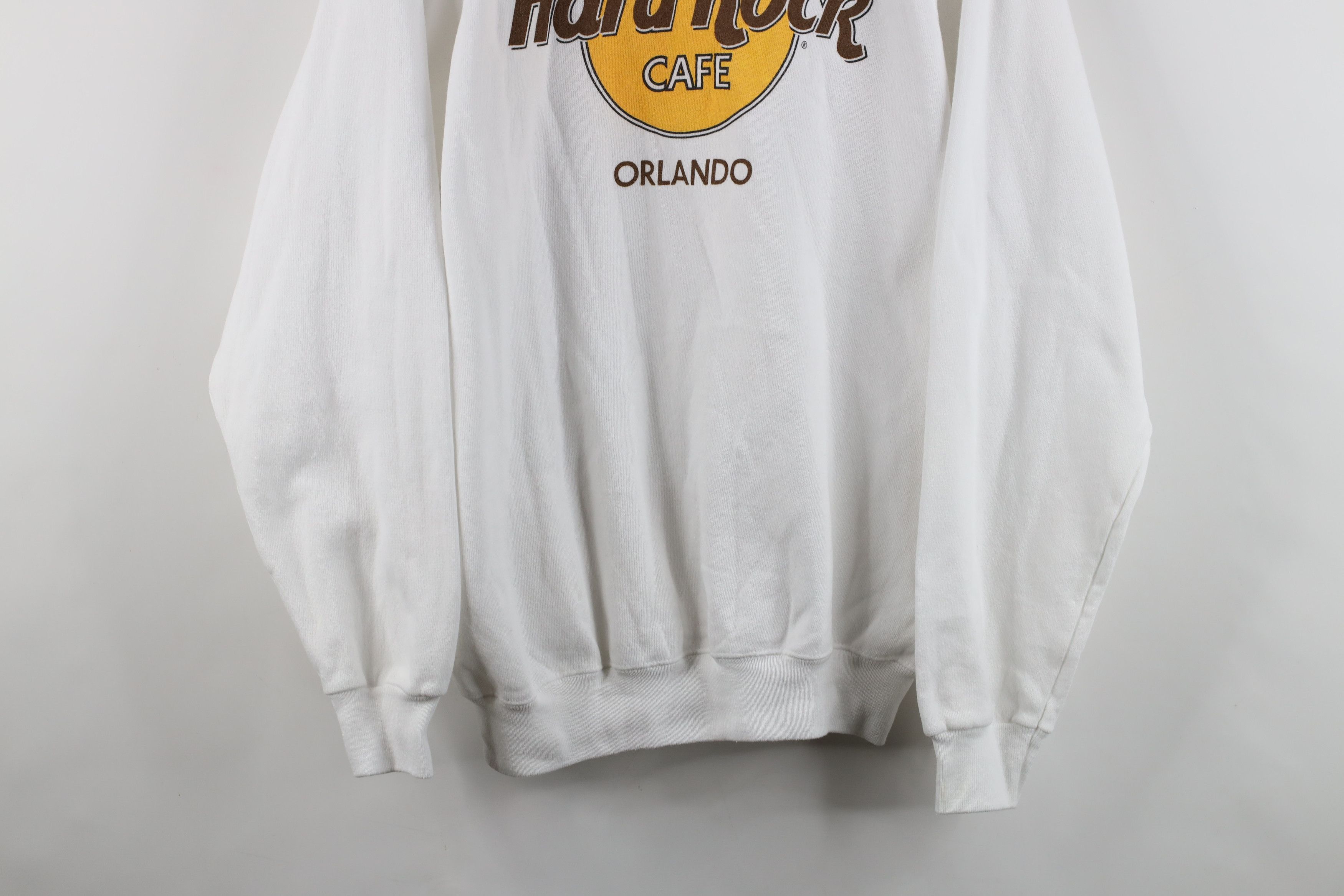 Vintage Vintage 90s Hard Rock Cafe Orlando Crewneck Sweatshirt USA Size US XL / EU 56 / 4 - 3 Thumbnail