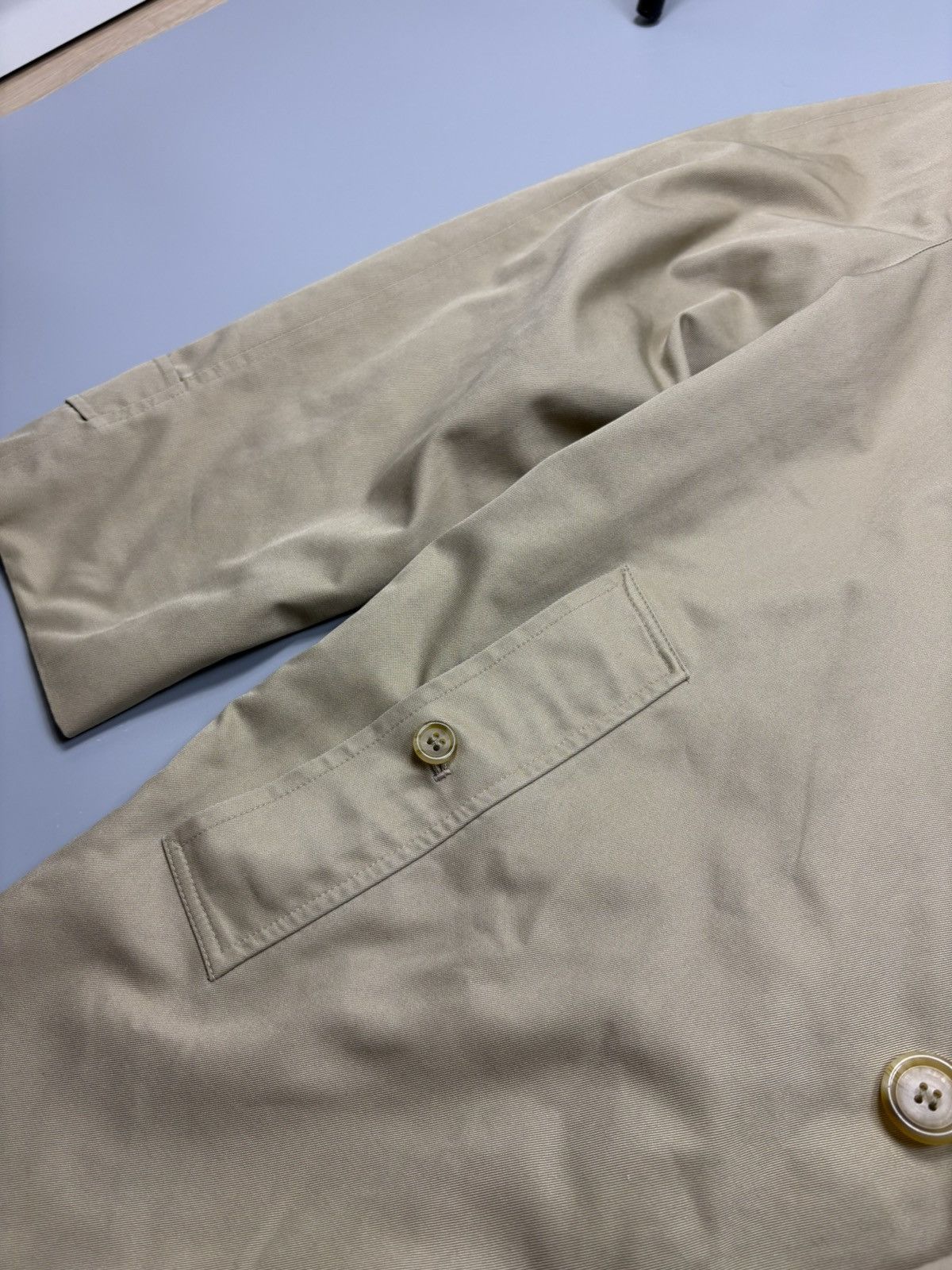Burberry Burberry Vintage Trench Coat Nova Check England 90s l Size US L / EU 52-54 / 3 - 6 Thumbnail