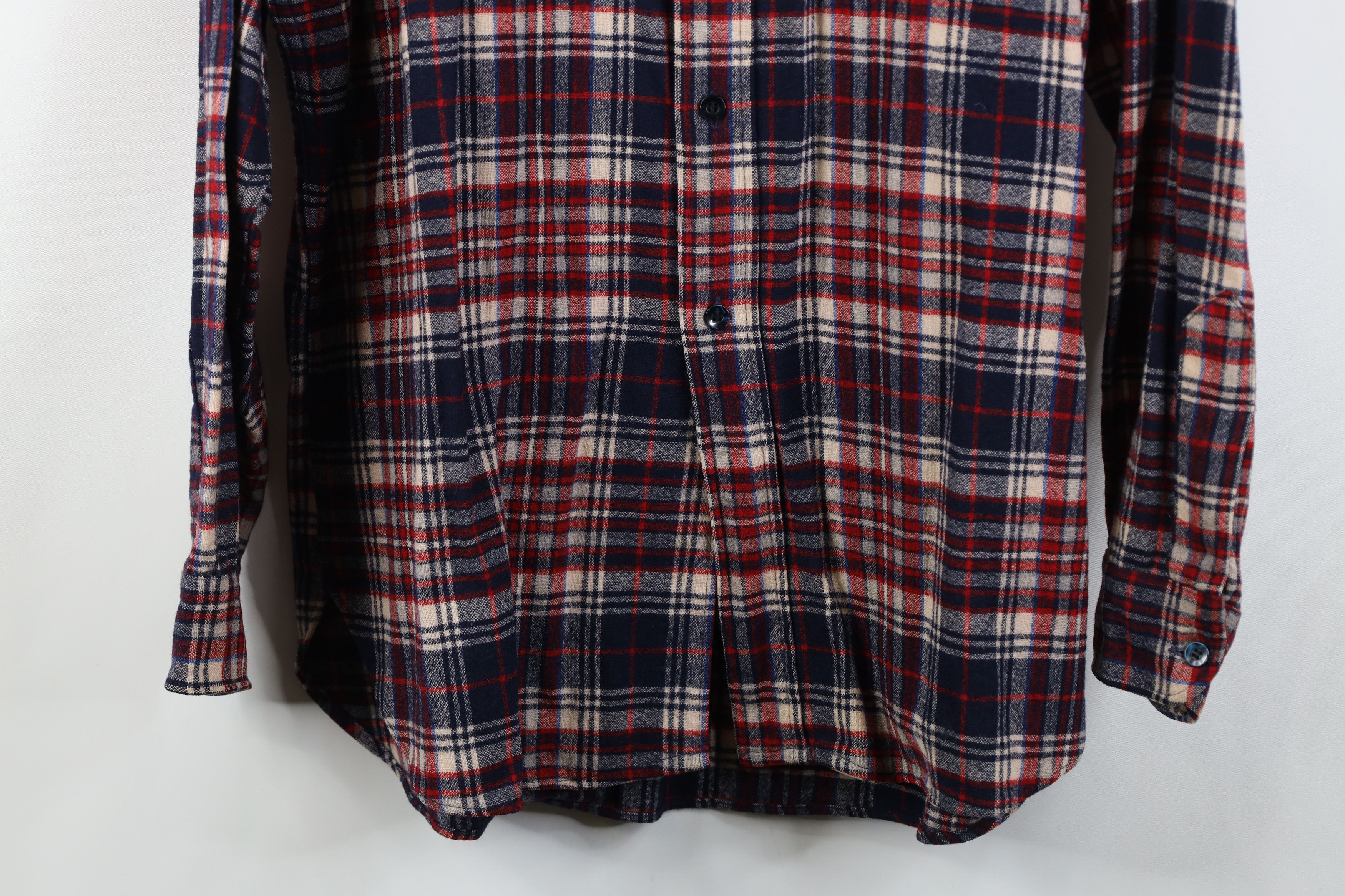 Pendleton Vintage 70s Pendleton Wool Knit Collared Button Shirt USA Size US L / EU 52-54 / 3 - 3 Thumbnail
