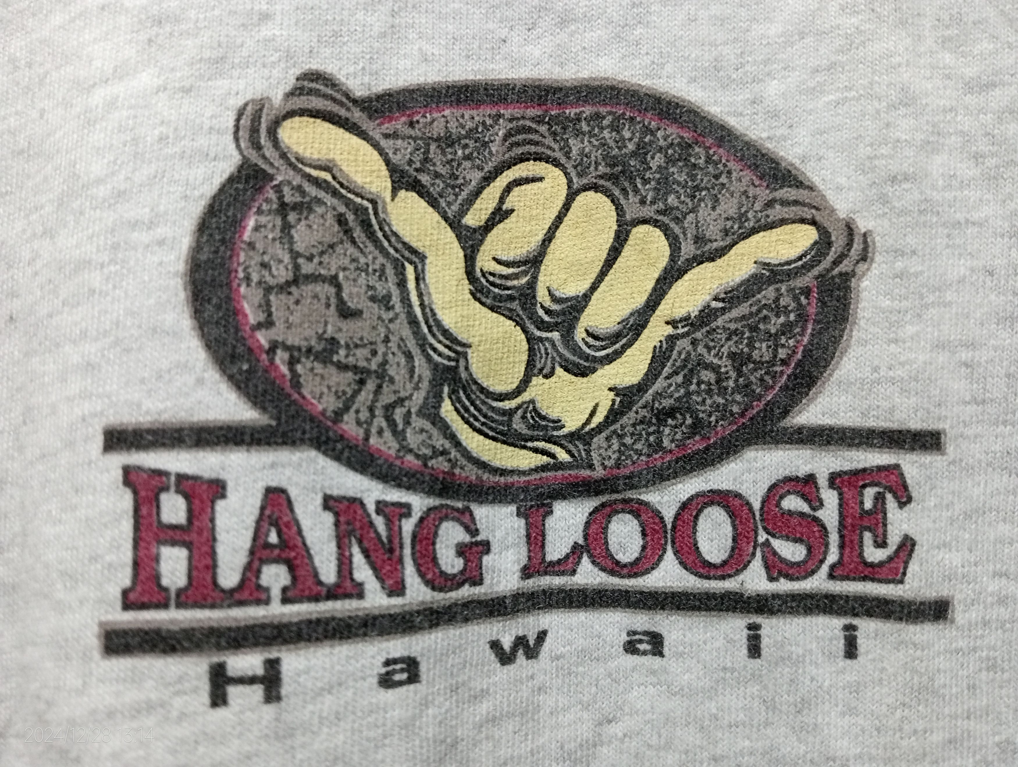 Vintage Vintage '90s Hang Loose Hawaii Murina Tee Made in USA Size US L / EU 52-54 / 3 - 4 Thumbnail