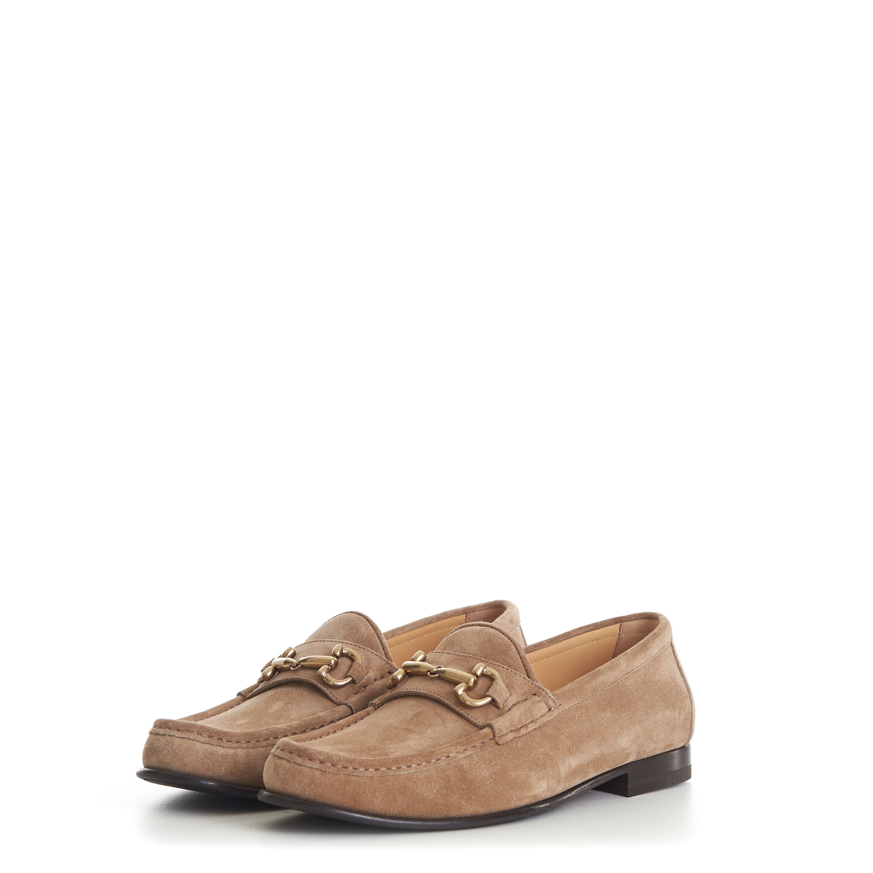 Brunello Cucinelli Brown Suede Loafers - Horse-Bit Size US 9 / EU 42 - 4 Thumbnail