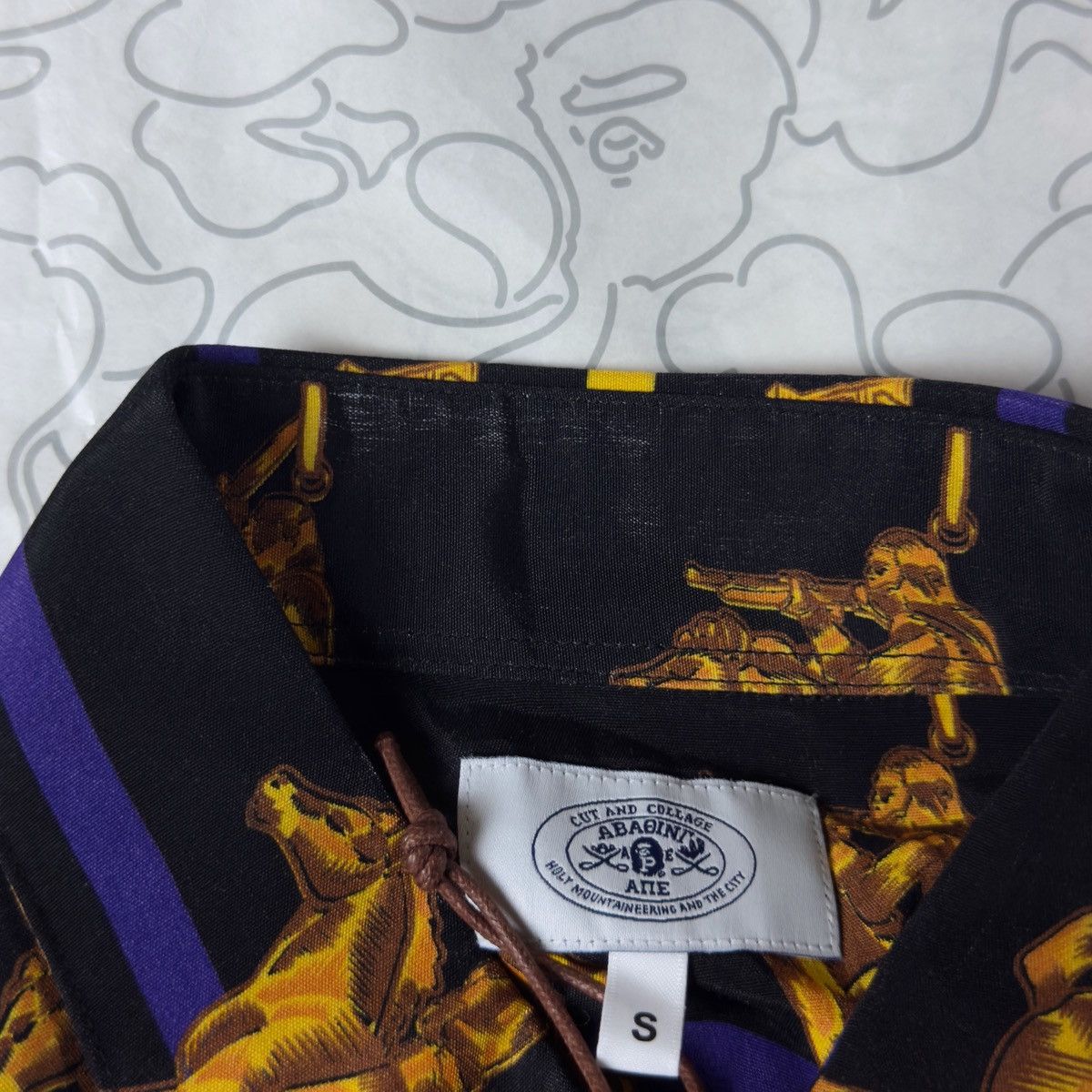 Bape Bape Double Ape Head Relaxed Shirt Black 2021 Size US S / EU 44-46 / 1 - 7 Thumbnail