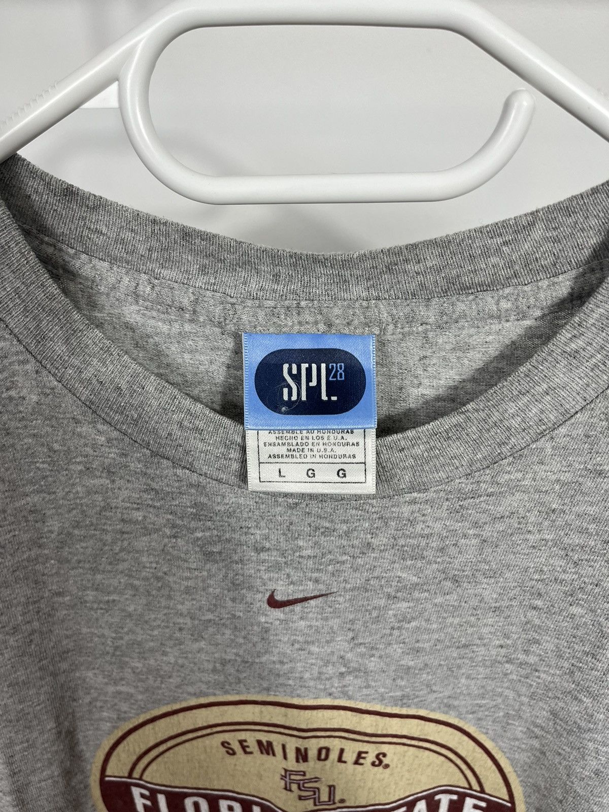 Nike × Vintage Vintage Nike Florida State T-Shirts Size US L / EU 52-54 / 3 - 4 Thumbnail