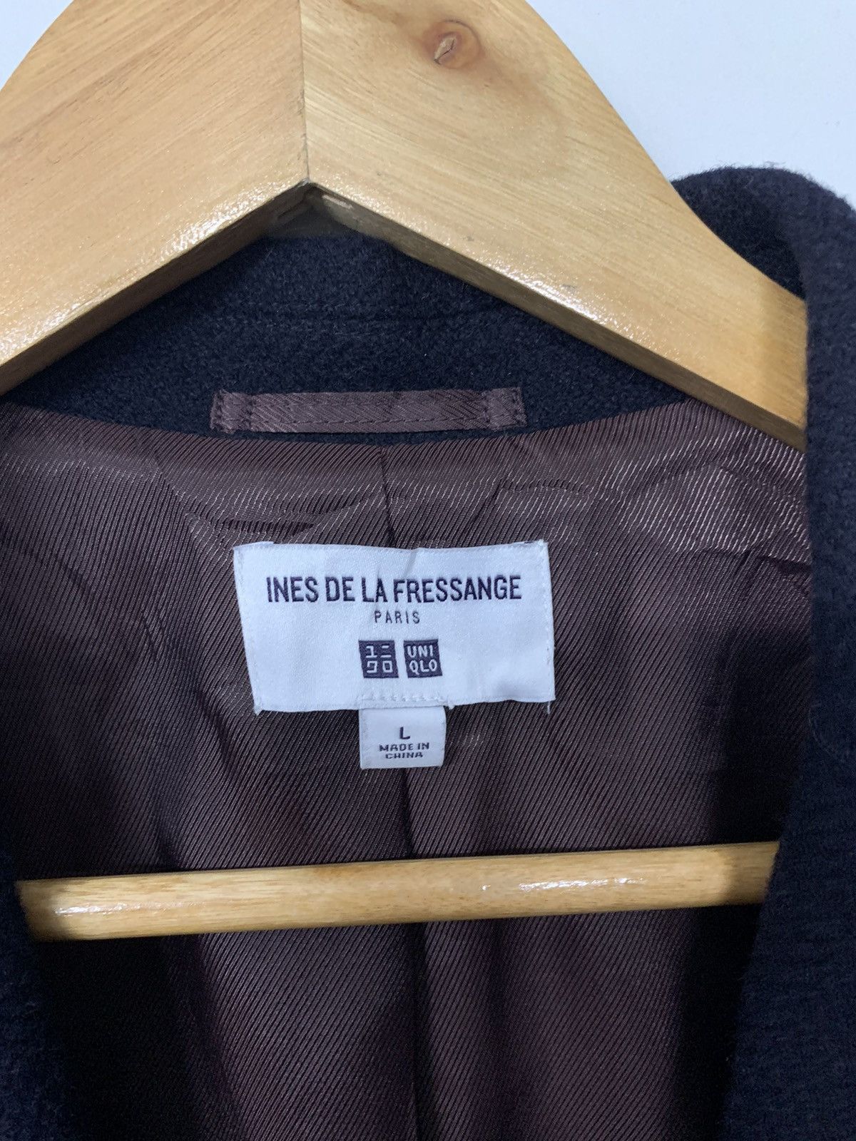 Jil Sander × Uniqlo Uniqlo X Ines De La Fressange Wool Blazer Jacket Size L / US 10 / IT 46 - 5 Thumbnail