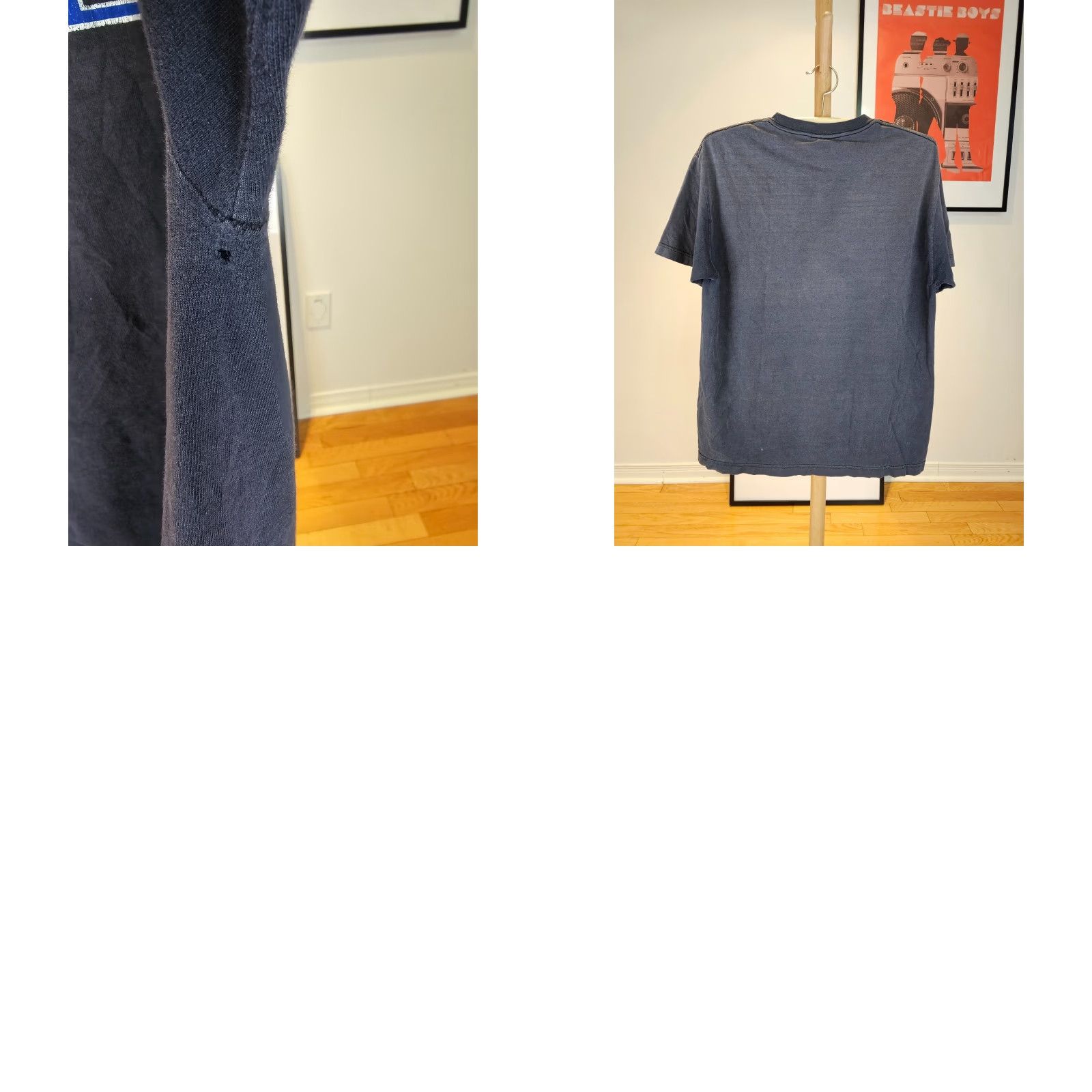 Vintage VINTAGE University Berkeley Gradient Sun Faded Distressed Black T-Shirt SZ L T-Shirt Men Short Sleeve Round Neck Cotton Size US L / EU 52-54 / 3 - 8 Thumbnail