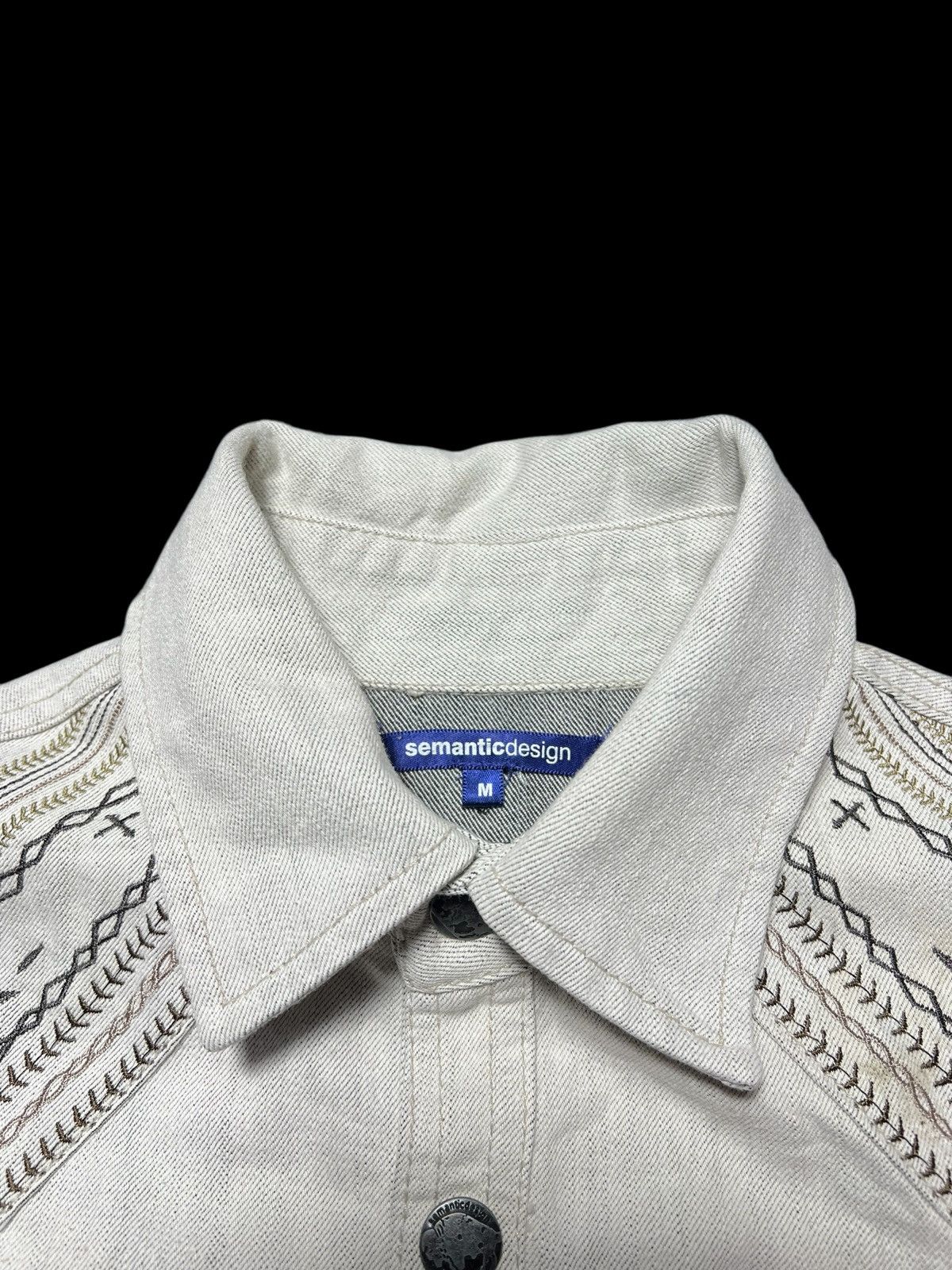 Japanese Brand Semantic Design Double Pocket Button Shirt Size US M / EU 48-50 / 2 - 6 Thumbnail